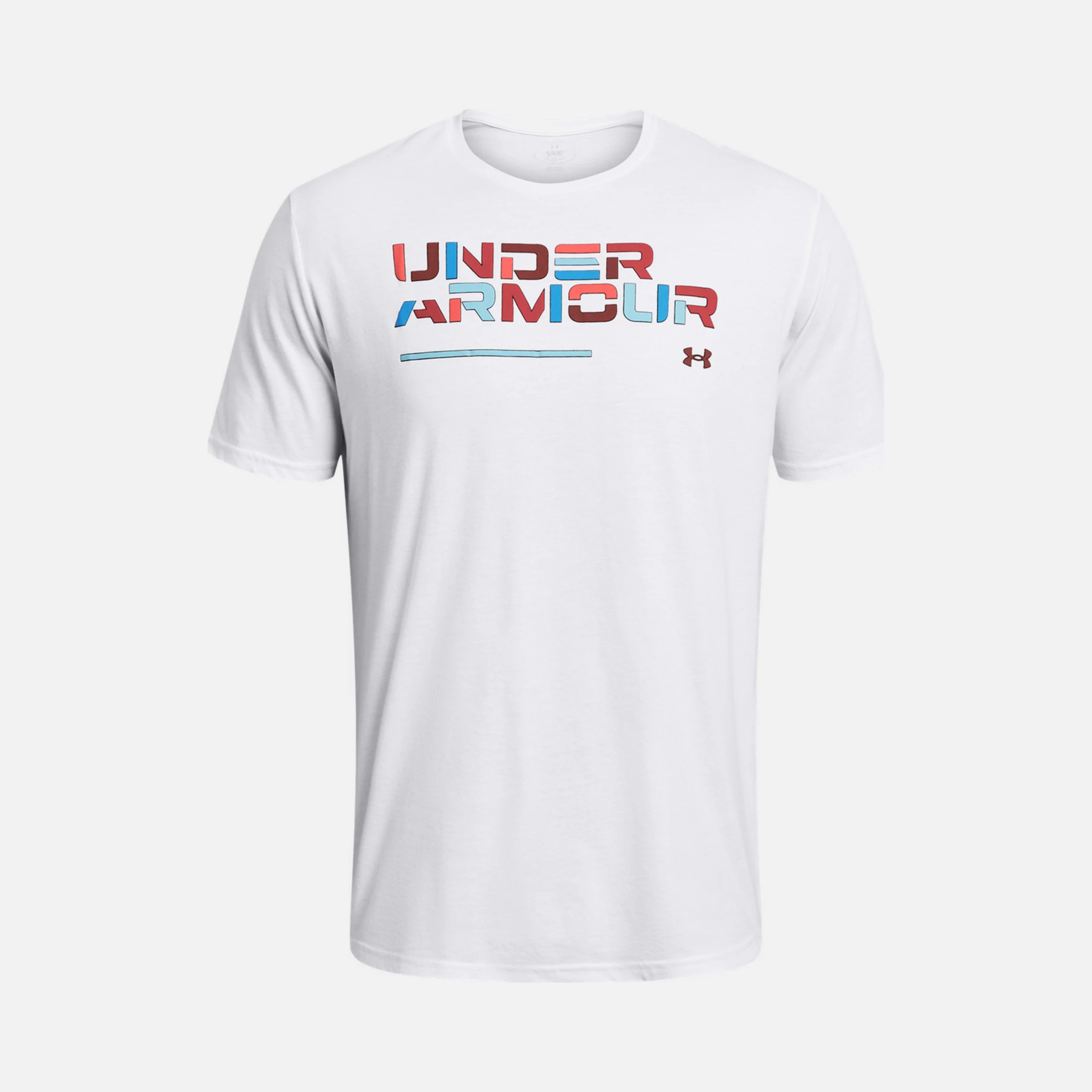 Under Armour Colorblock Wordmark Sportstyle Short-Sleeve Erkek Tişört
