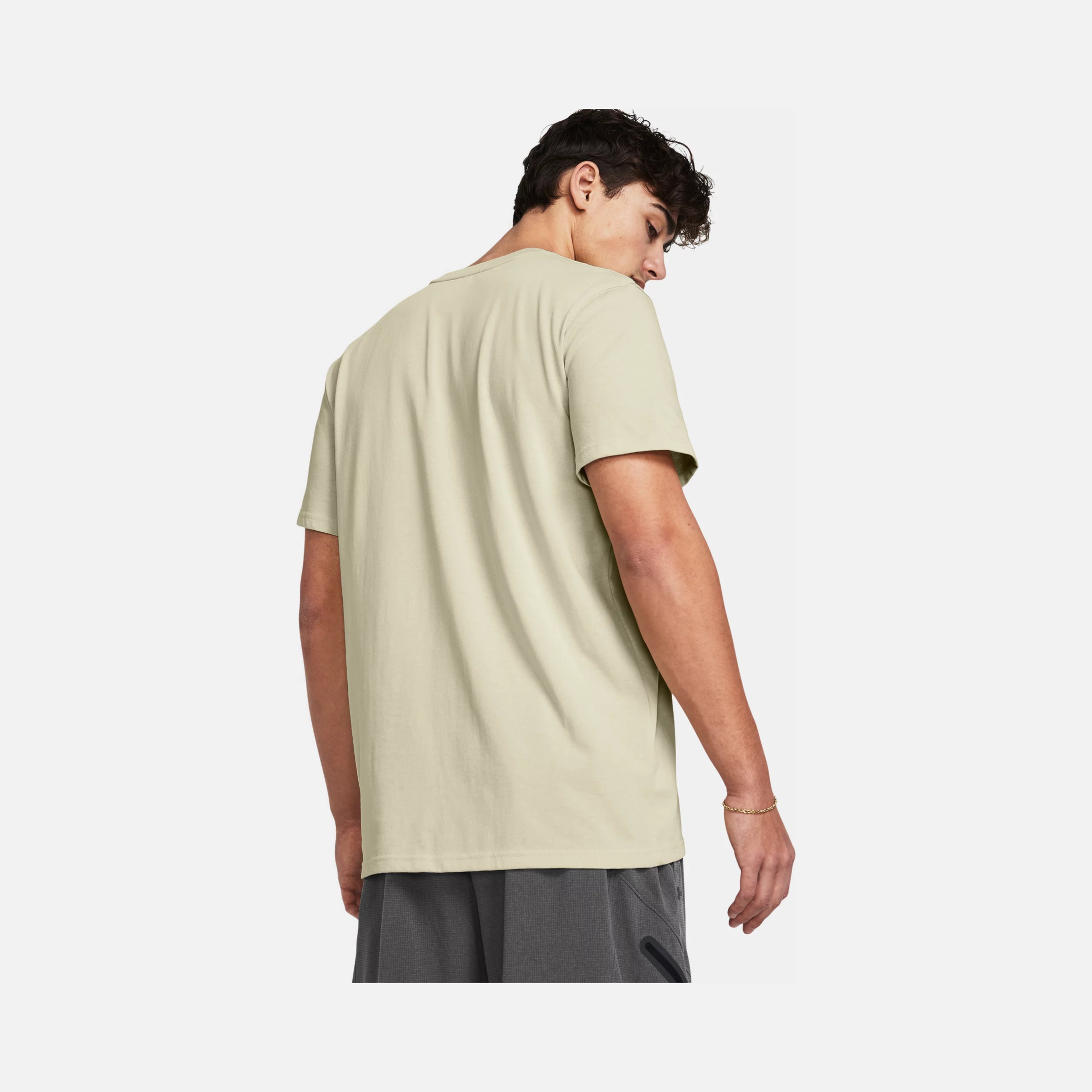 Under Armour Logo EMB Heavyweight Training Short-Sleeve Erkek Tişört