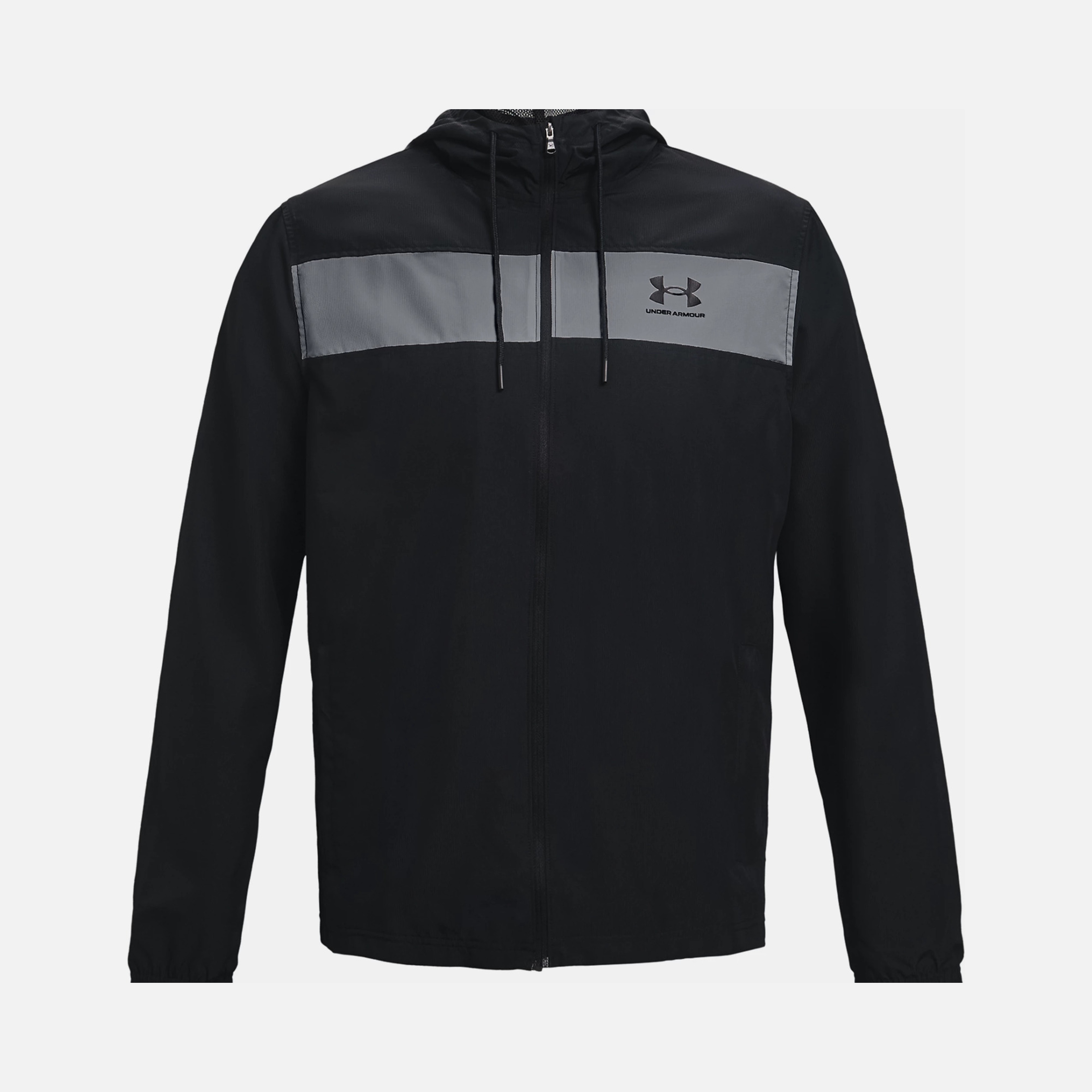 Under Armour Sportstyle Windbreaker Lightweight Ripstop Woven Fabric Full-Zip Hoodie Erkek Ceket