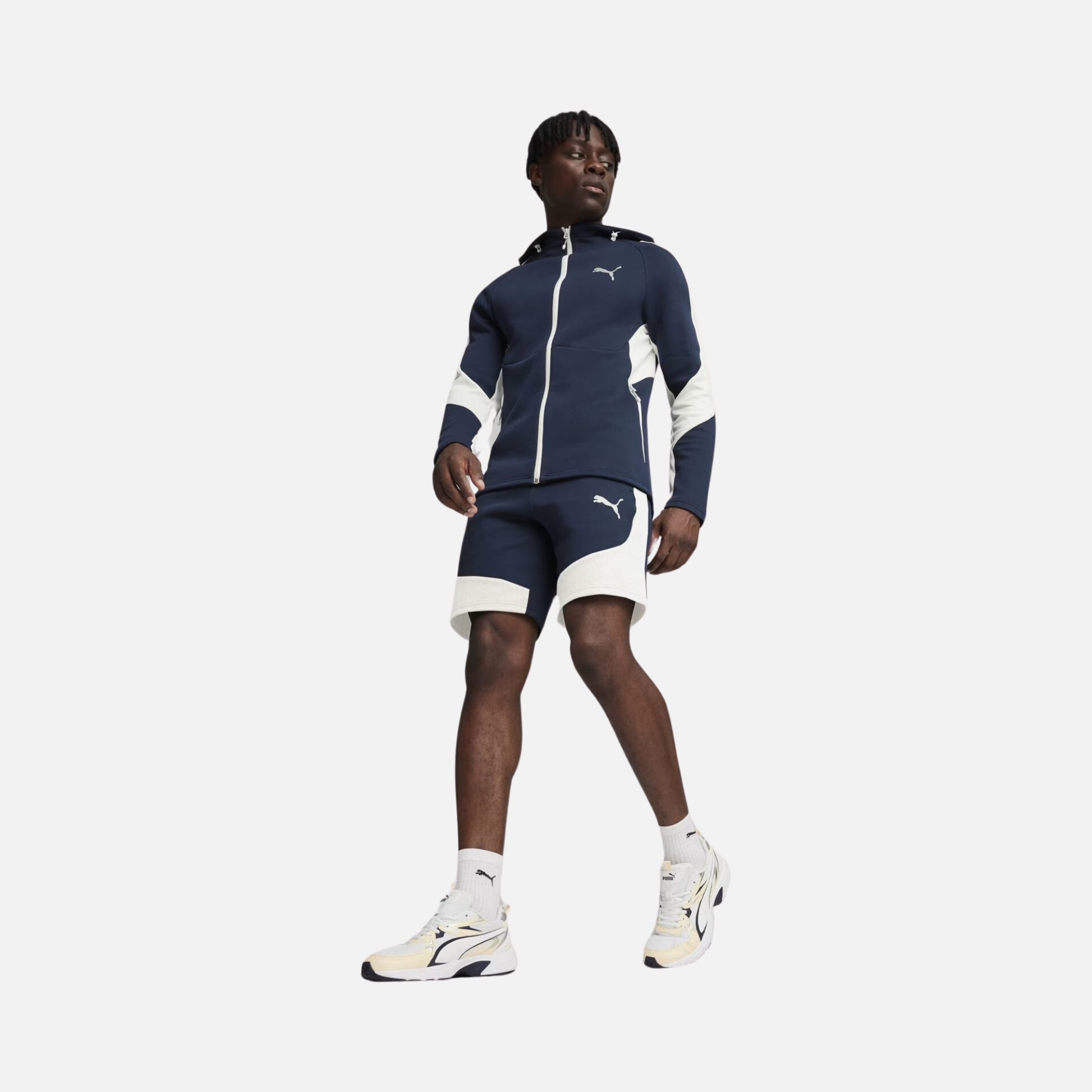 Puma Sportswear EVOSTRIPE Full-Zip Hoodie Erkek Sweatshirt