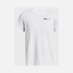 Under Armour Heavyweight Left Chest Logo Repeat Training Short-Sleeve Erkek Tişört