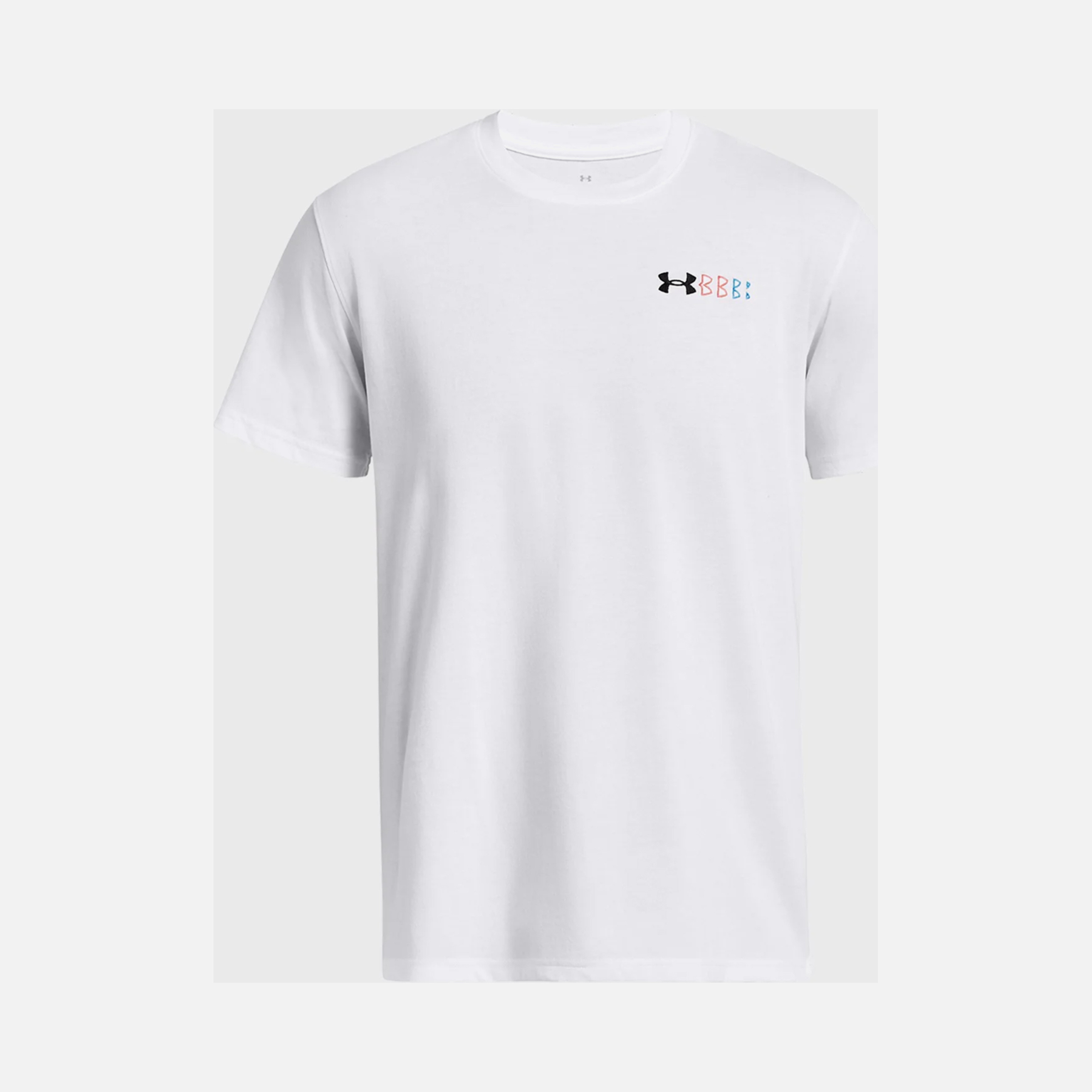 Under Armour Heavyweight Left Chest Logo Repeat Training Short-Sleeve Erkek Tişört