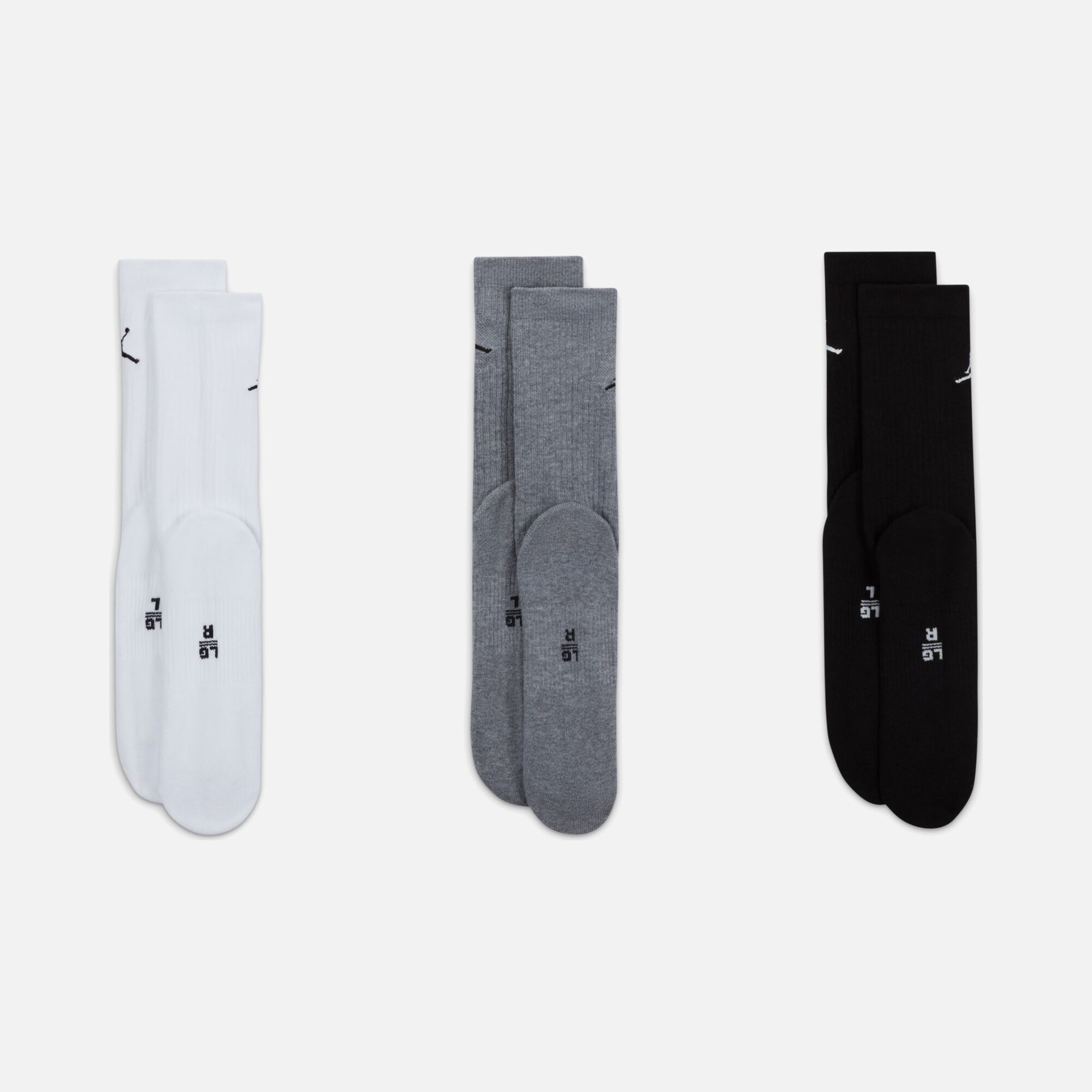 Nike Jordan Everyday Crew (3 Pairs) Unisex Çorap