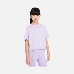 Nike Sportswear Essential Boxy Short-Sleeve (Girls') Çocuk Tişört