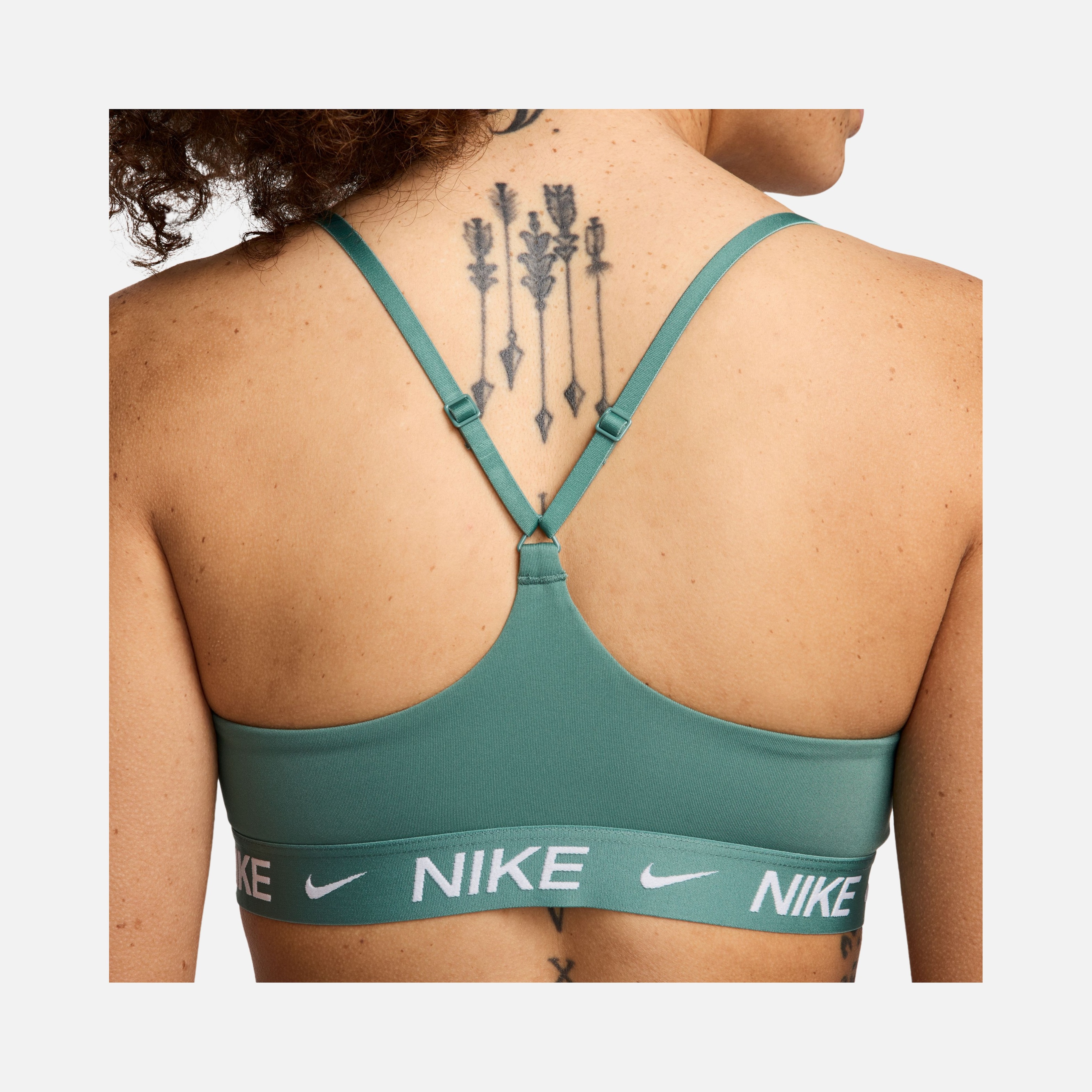 Nike Indy Light-Support Padded Adjustable Training Sports Kadın Bra