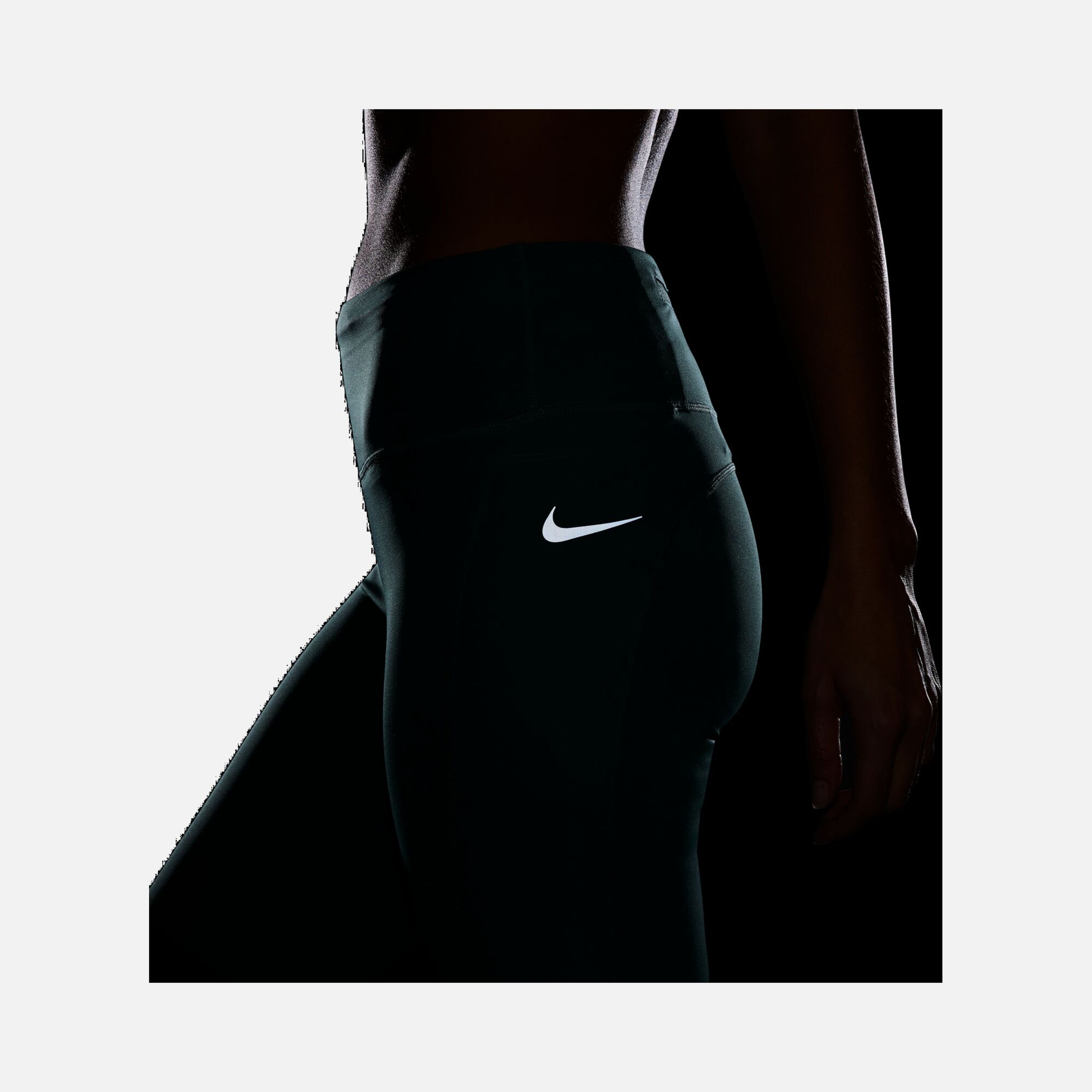 Nike Epic Fast Mid-Rise Running Kadın Tayt