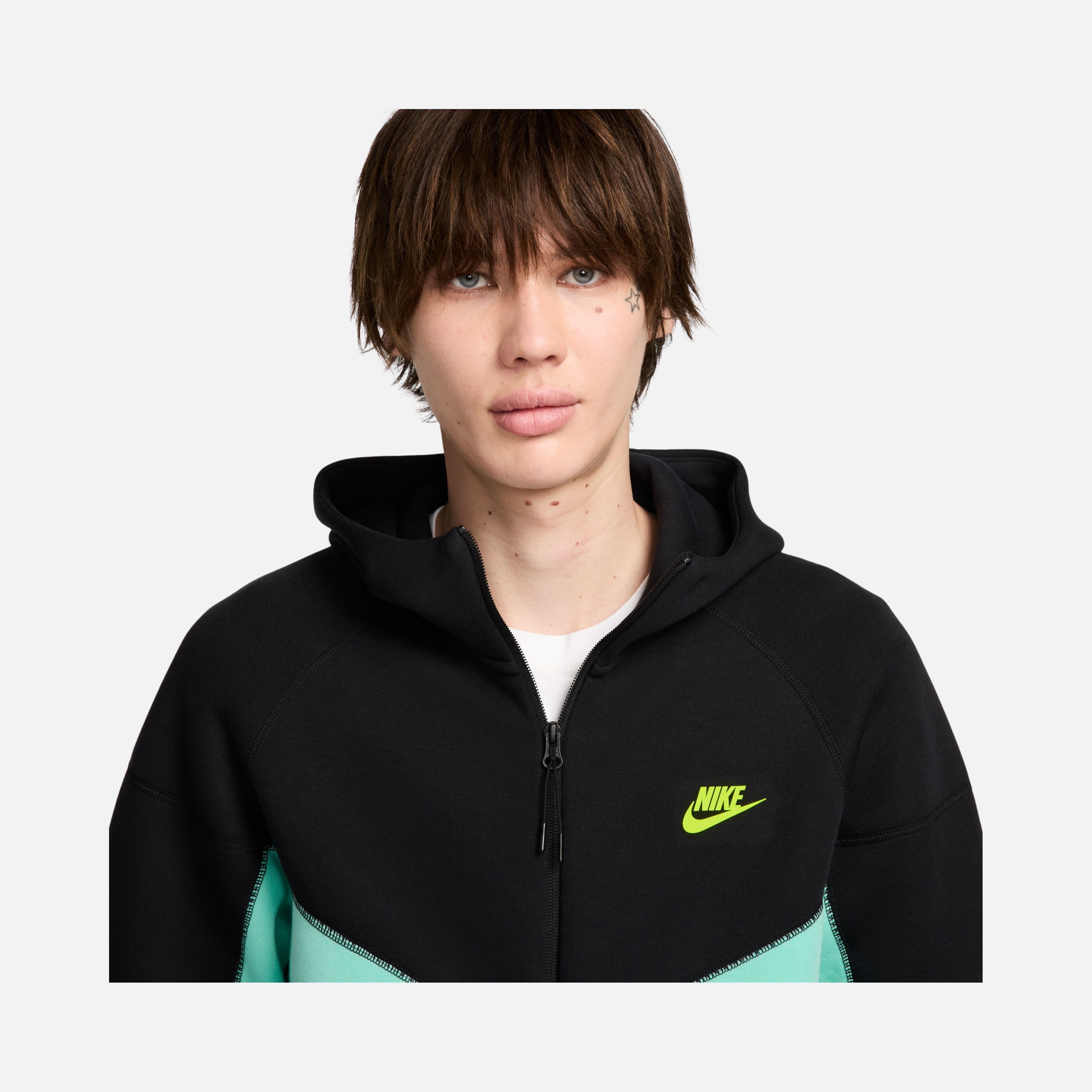 Nike Sportswear Tech Fleece Windrunner Max Vol Full-Zip Hoodie Erkek Sweatshirt