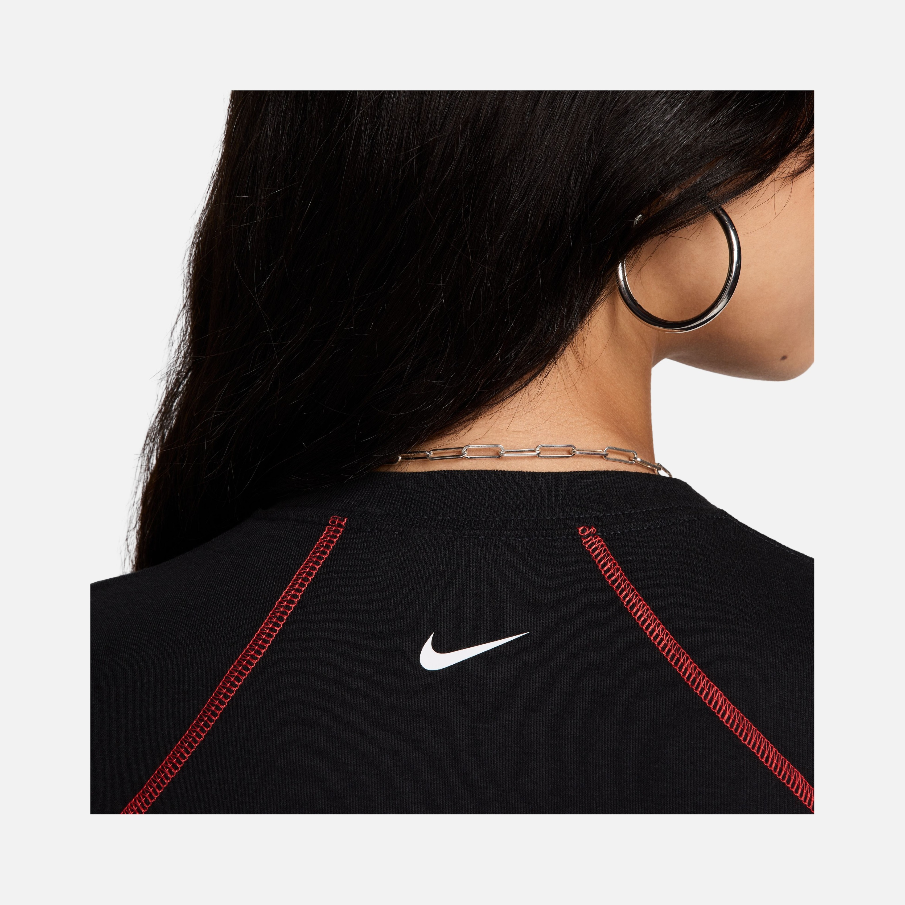 Nike Sportswear Gel Mesh Fabric Short-Sleeve Kadın Elbise