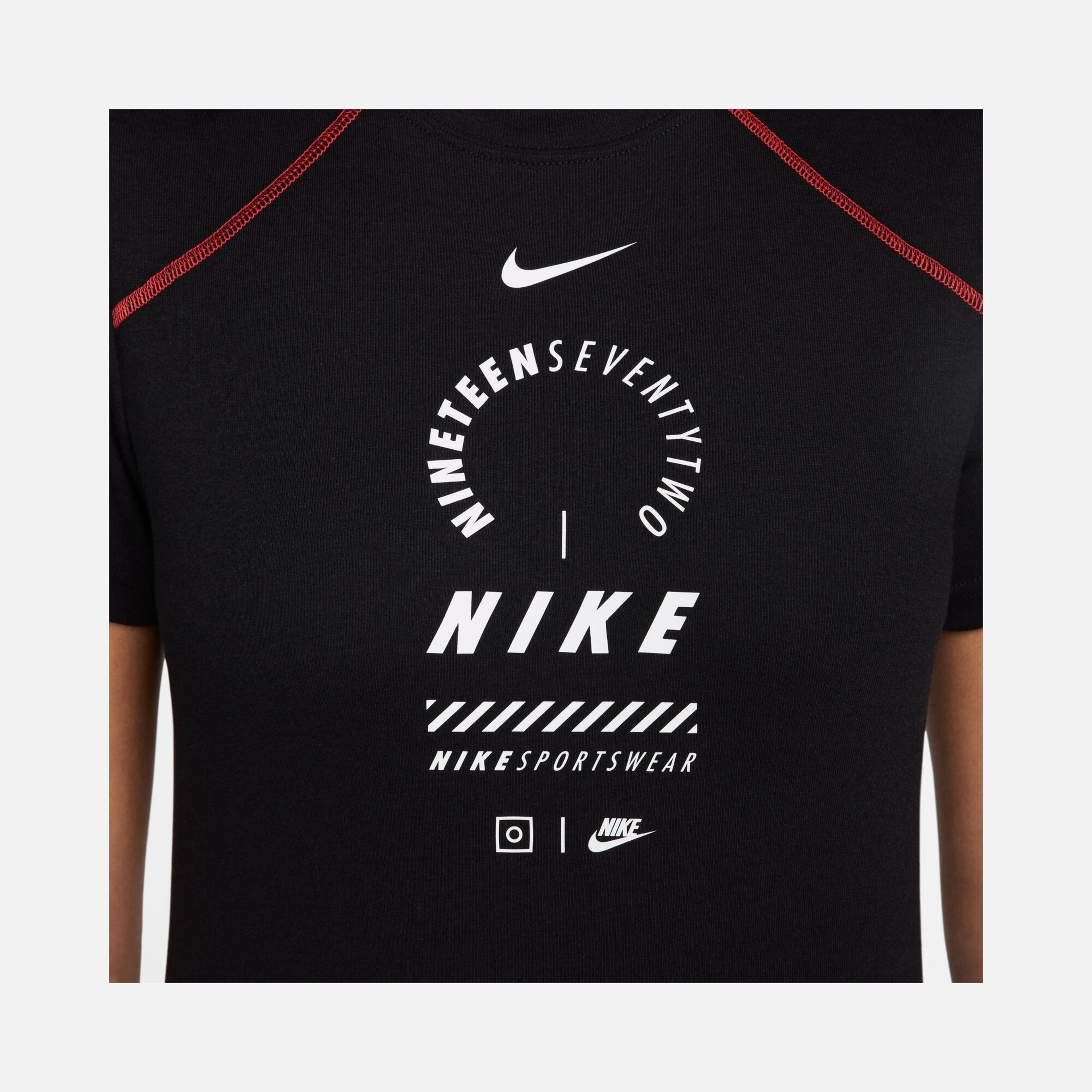 Nike Sportswear Gel Mesh Fabric Short-Sleeve Kadın Elbise