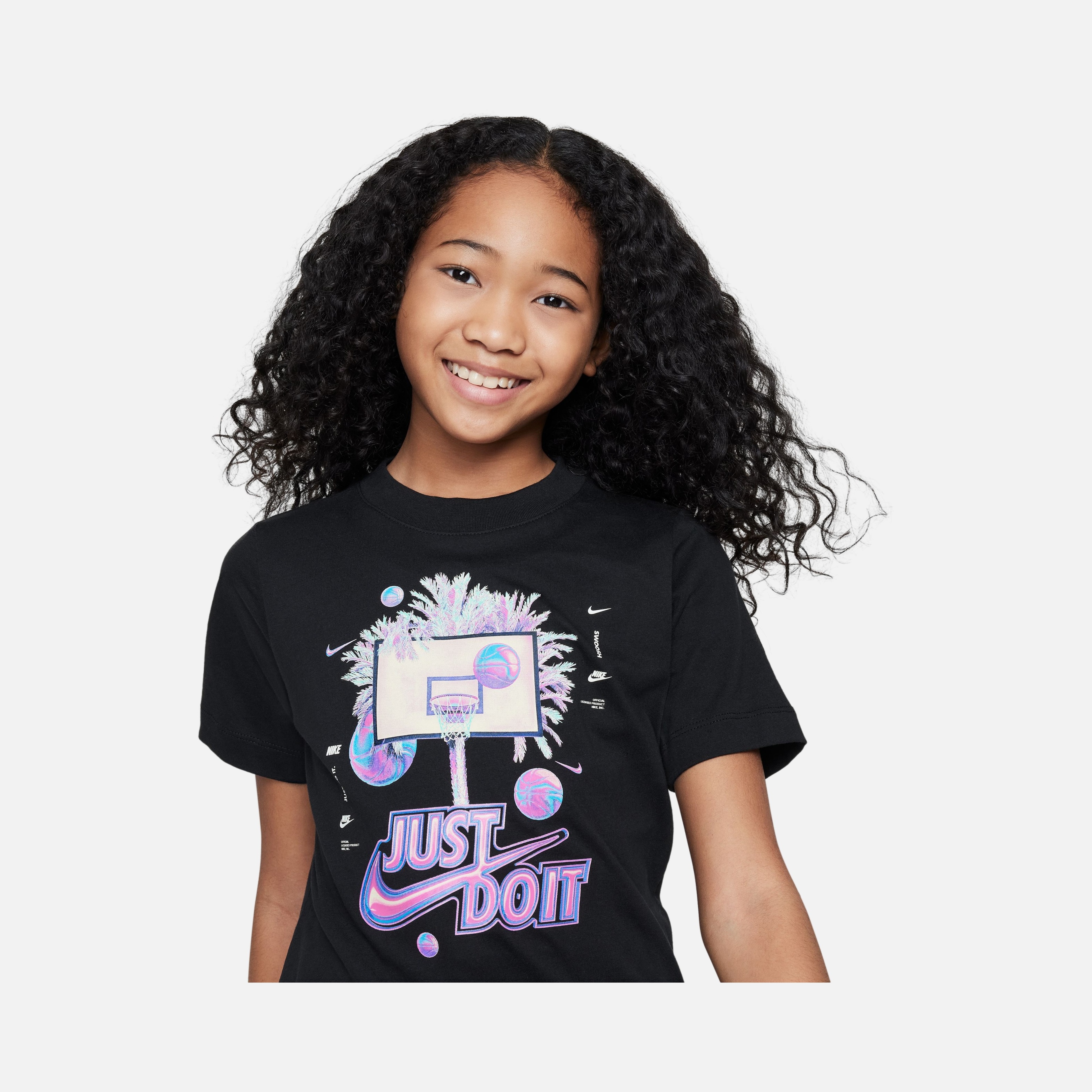 Nike Sportswear Td1.2 Basketball Graphic Short-Sleeve (Girls') Çocuk Tişört