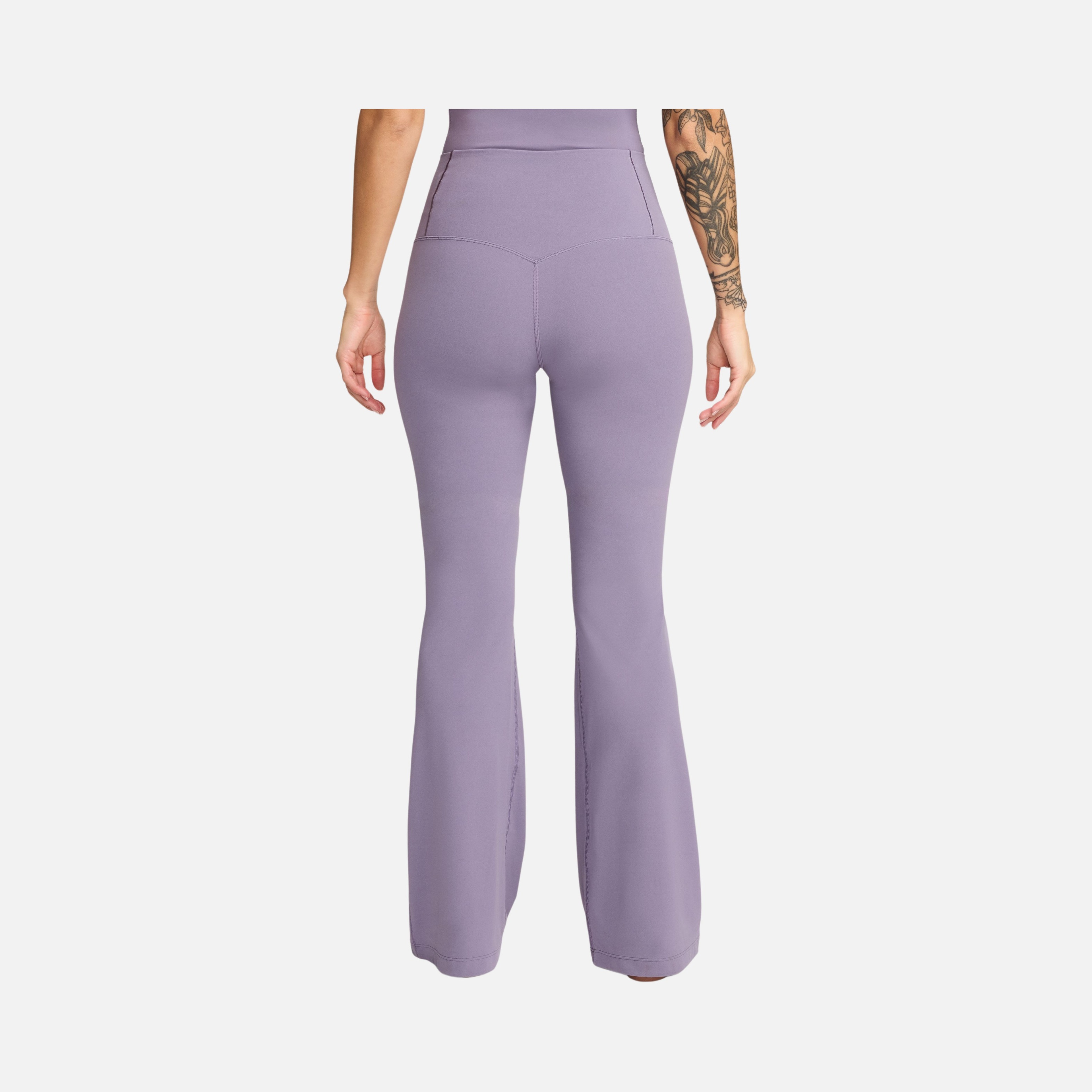 Nike Dri-Fit Zenvy High-Waisted Flared Leg Training Kadın Tayt