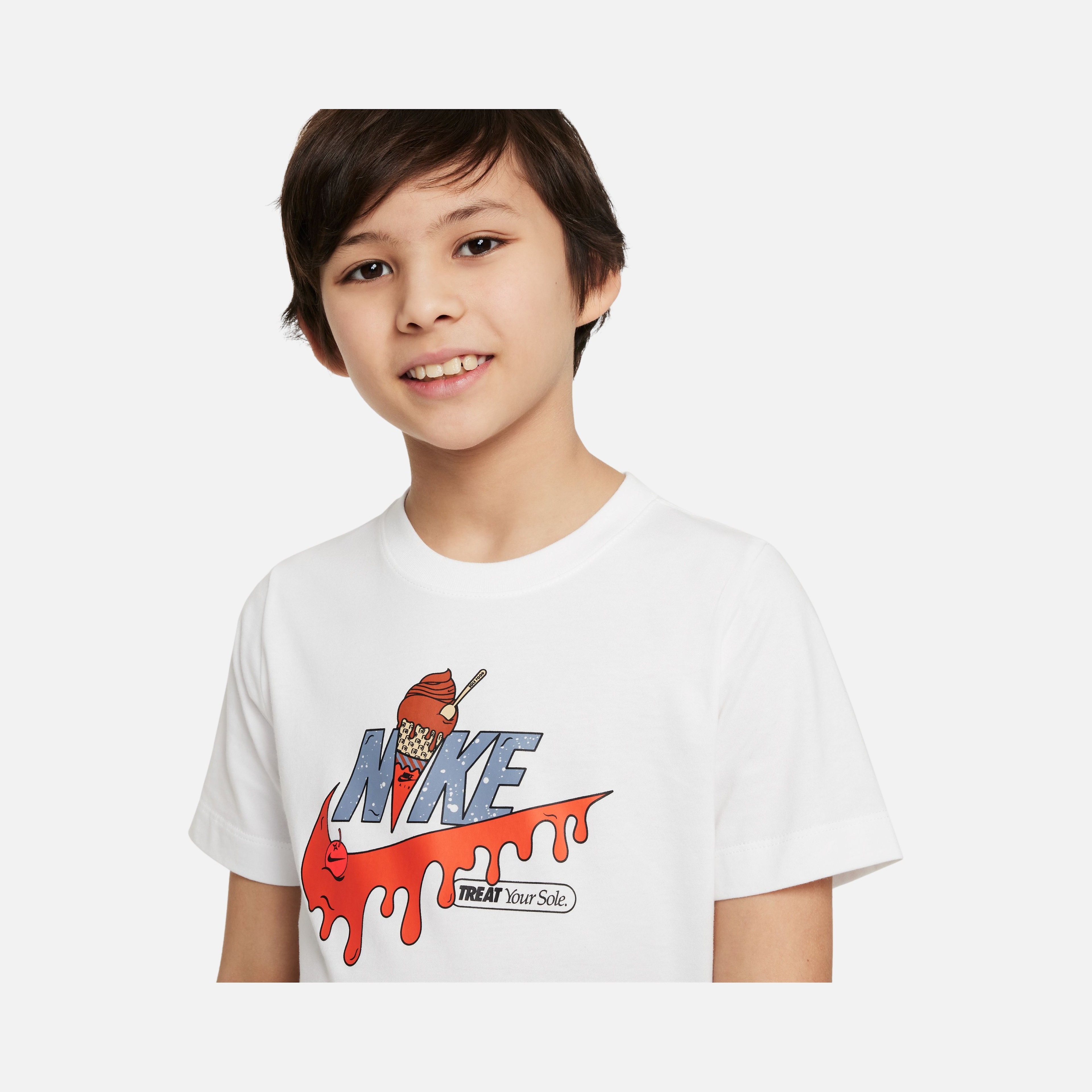 Nike Sportswear Kc2.1 Sole Food Graphic Short-Sleeve Çocuk Tişört