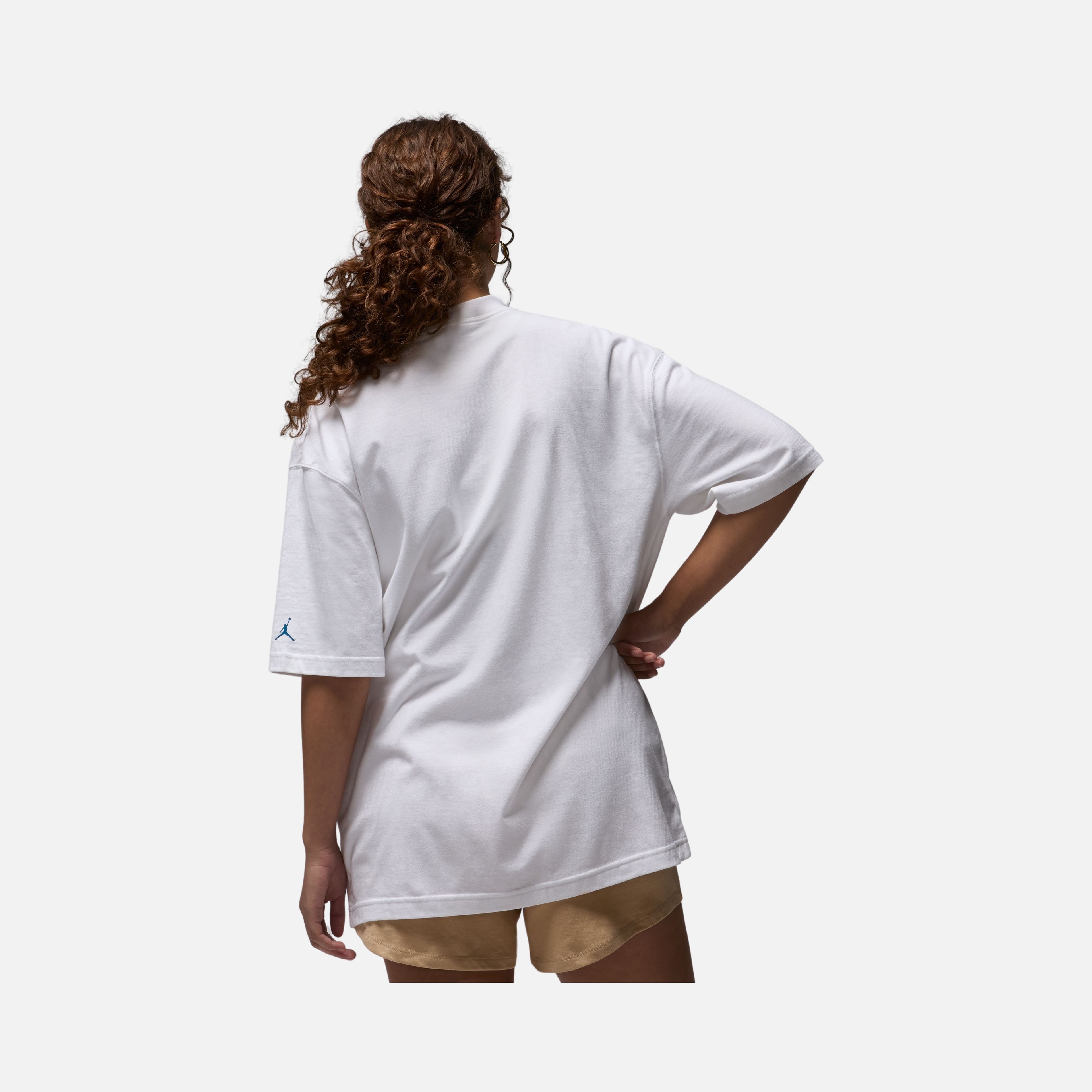 Nike Jordan Essentials Os 2 Graphic Oversized Short-Sleeve Kadın Tişört