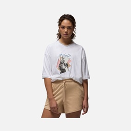 Nike Jordan Essentials Os 2 Graphic Oversized Short-Sleeve Kadın Tişört