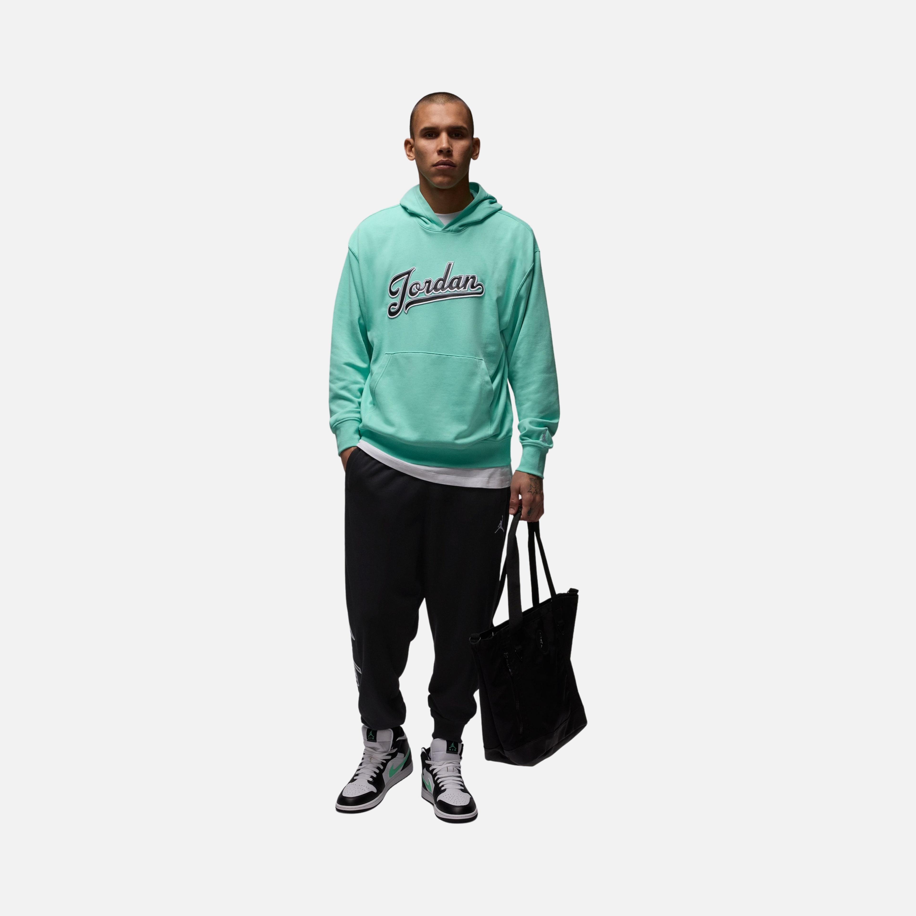 Nike Jordan Flight MVP Fleece Pullover 2 Hoodie Erkek Sweatshirt