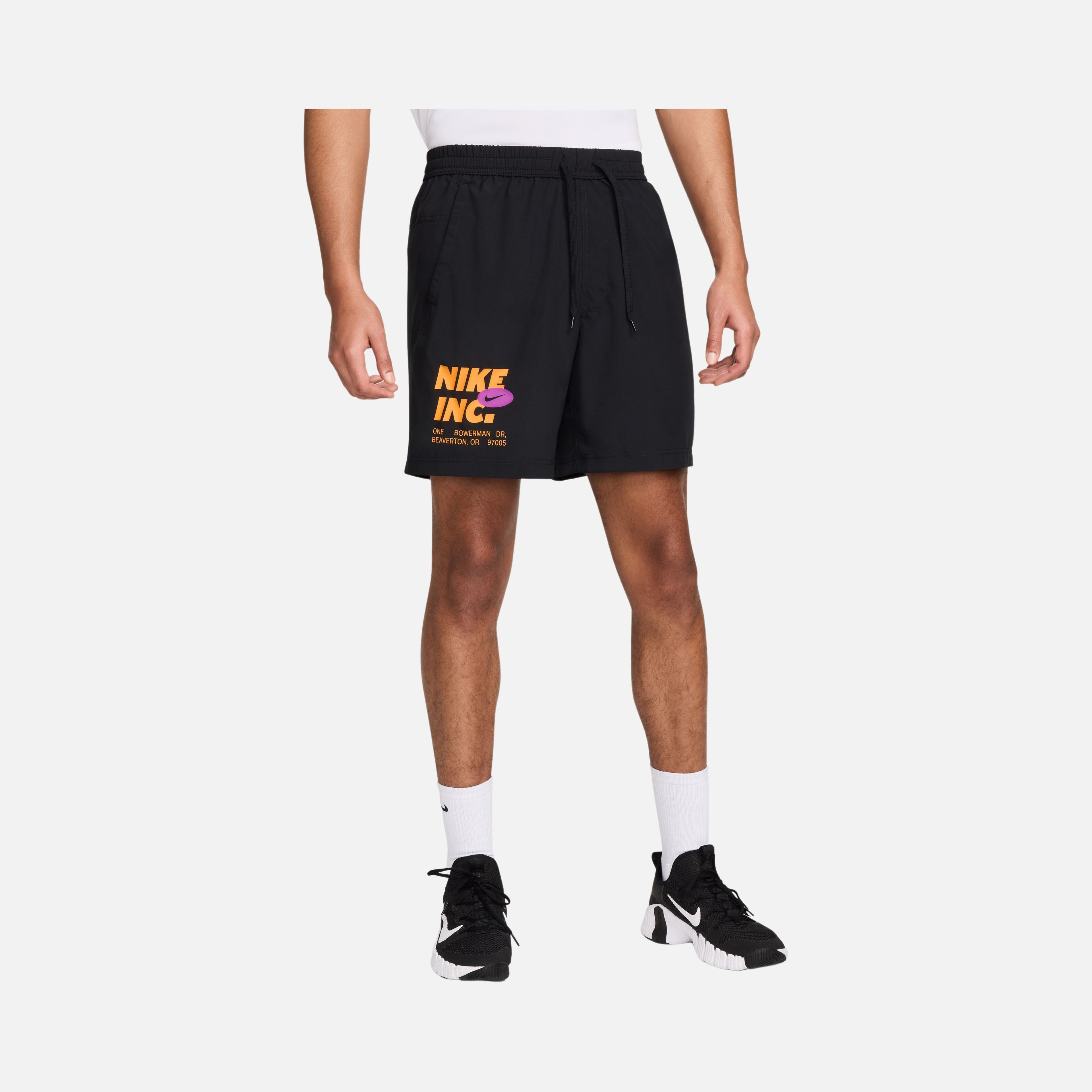 Nike Form Dri-Fit 7" Unlined Graphics Fitness Erkek Şort