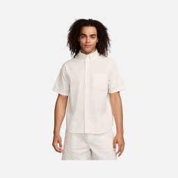 Nike Life Seersucker Fabric Button-Down Short-Sleeve Erkek Gömlek
