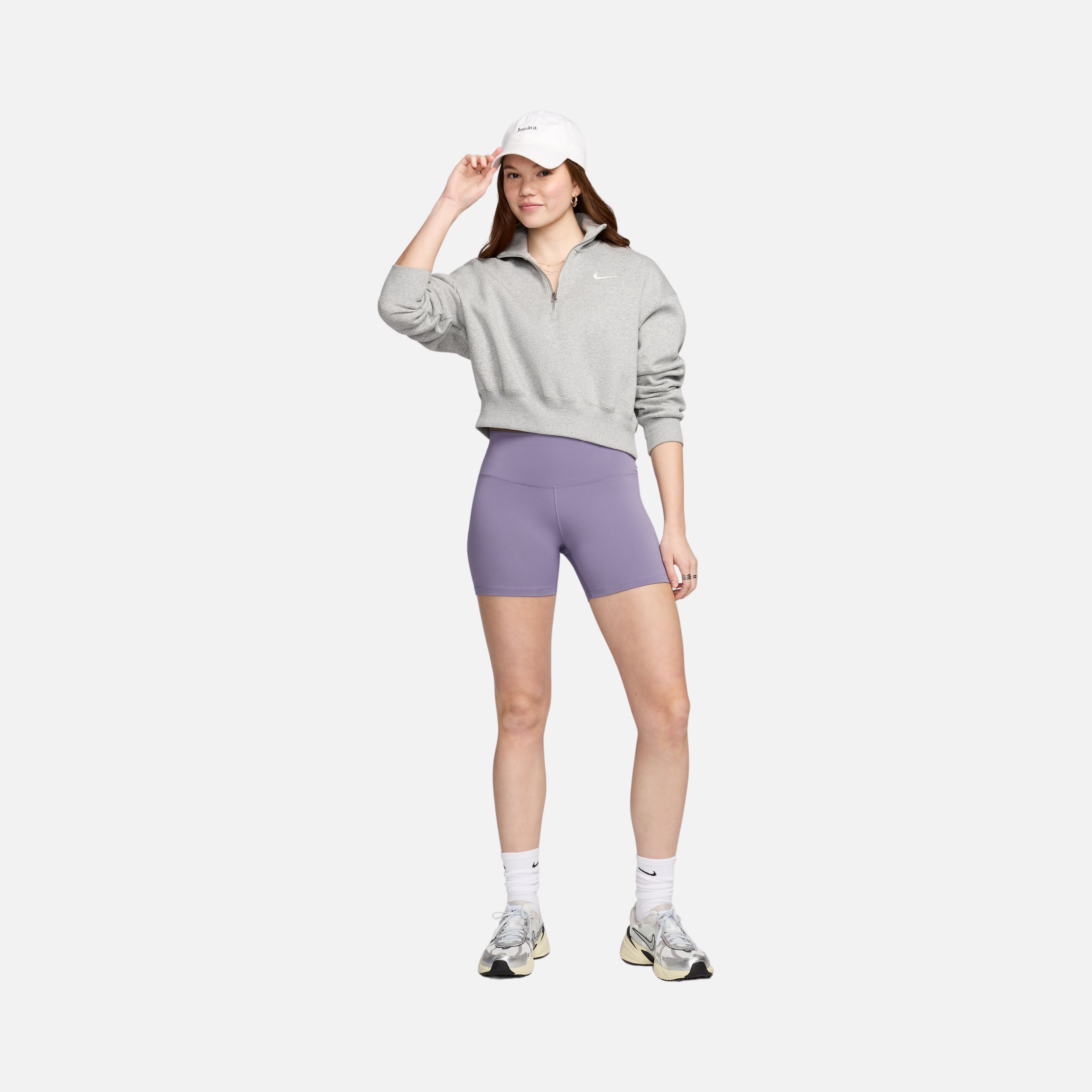 Nike Dri-Fit One High-Waisted 12.5cm (approx.) Biker Training Kadın Tayt