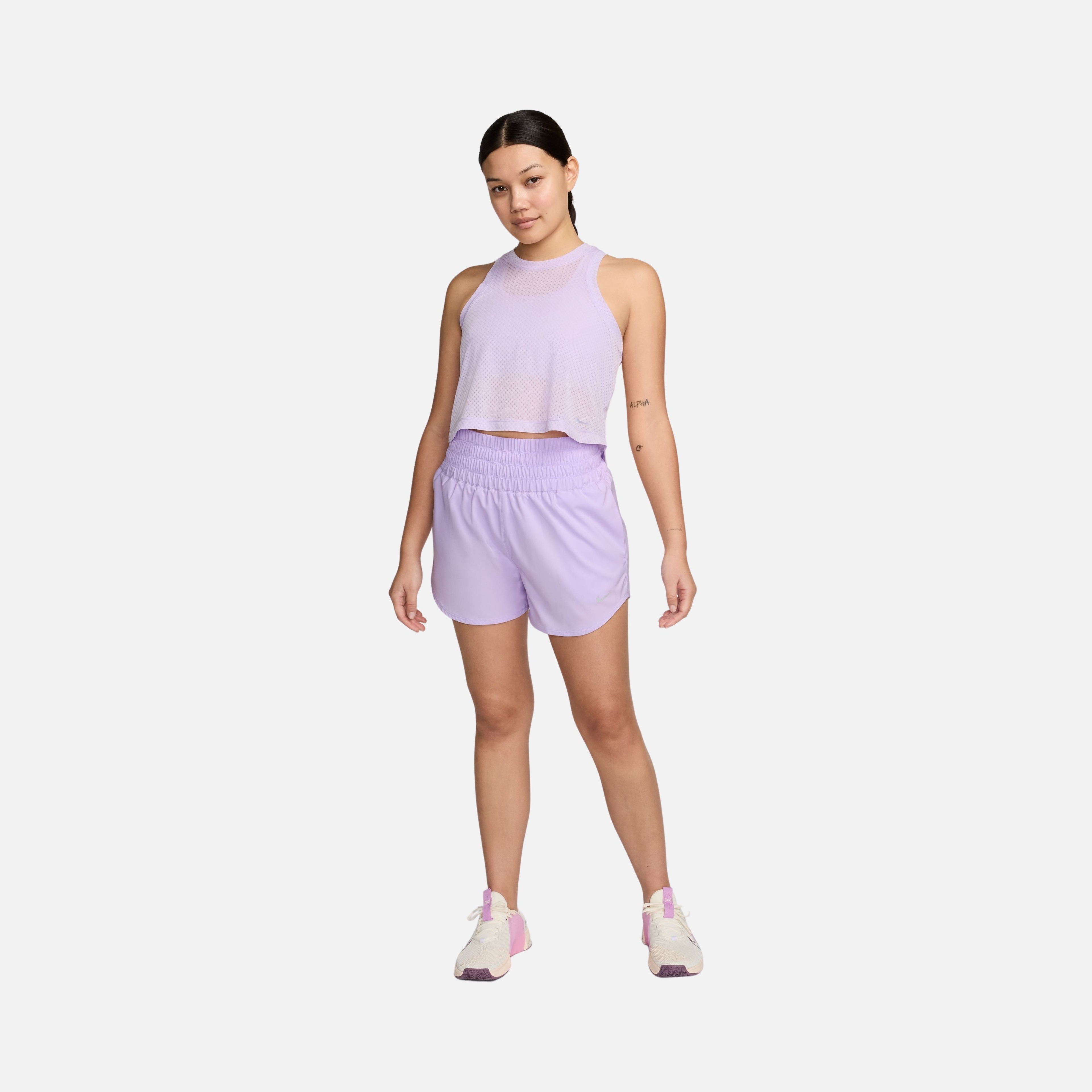 Nike One Dri-Fit Ultra High-Waisted 8cm (approx.) Brief-Lined Multidirectional Kadın Şort