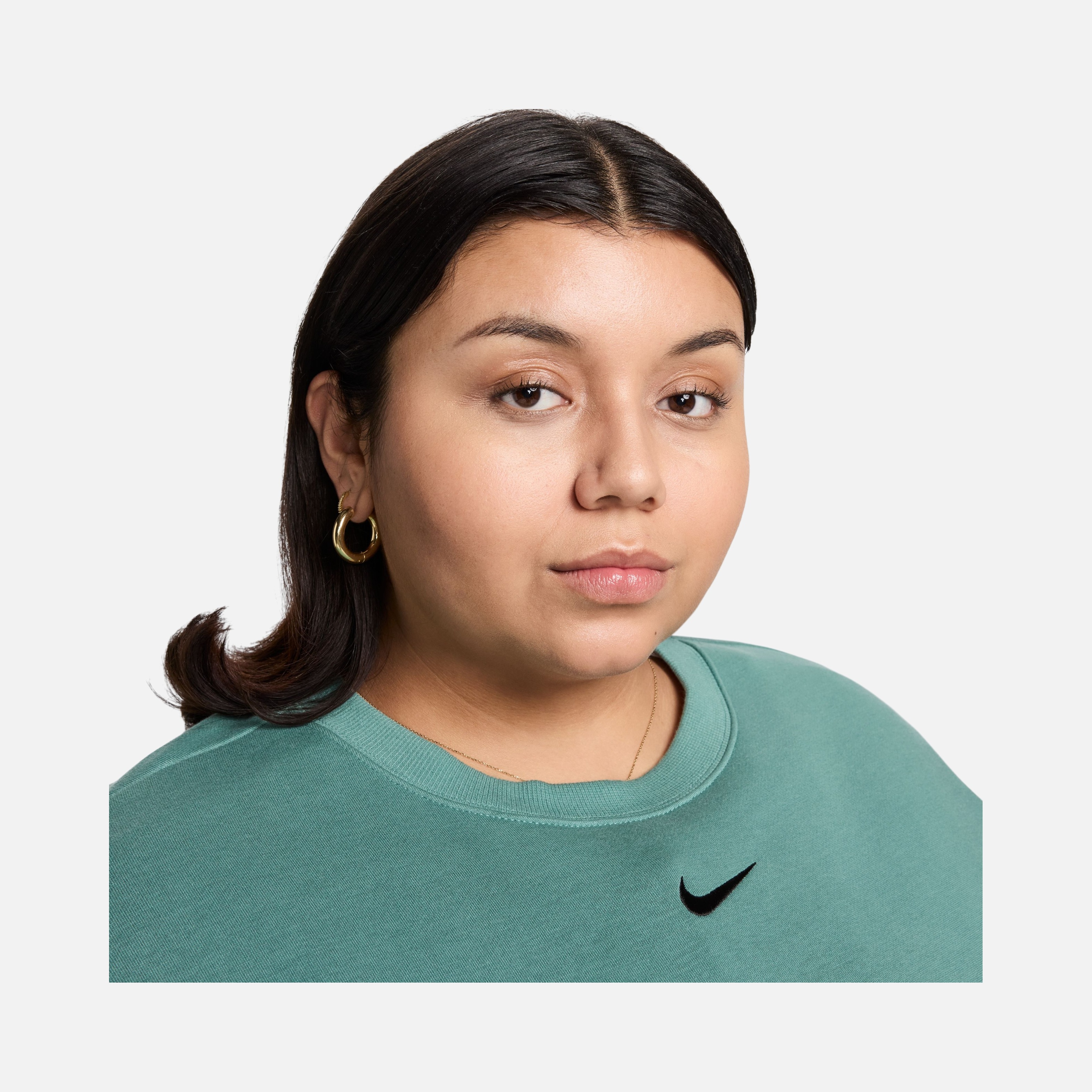 Nike Sportswear Phoenix Fleece Oversized Crew-Neck (Plus Size) Kadın Sweatshirt