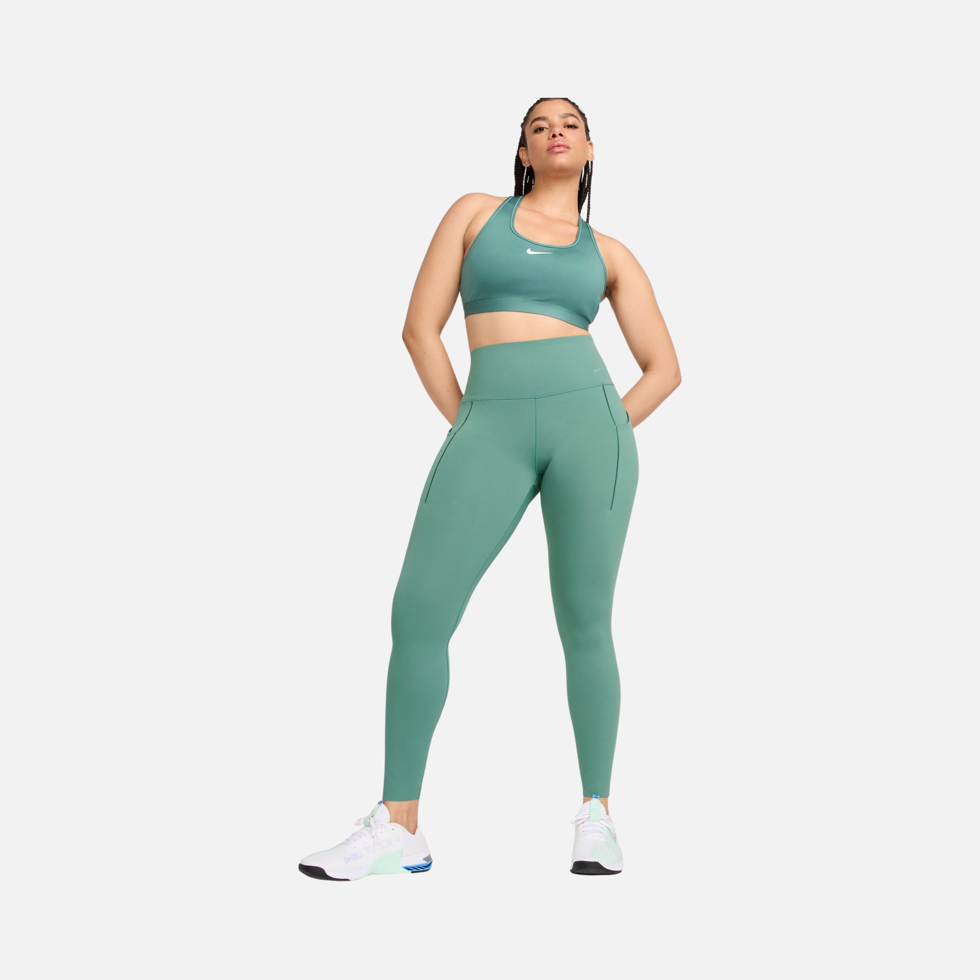 Nike Dri-Fit Universa Medium-Support High-Waisted Full-Length Training Kadın Tayt