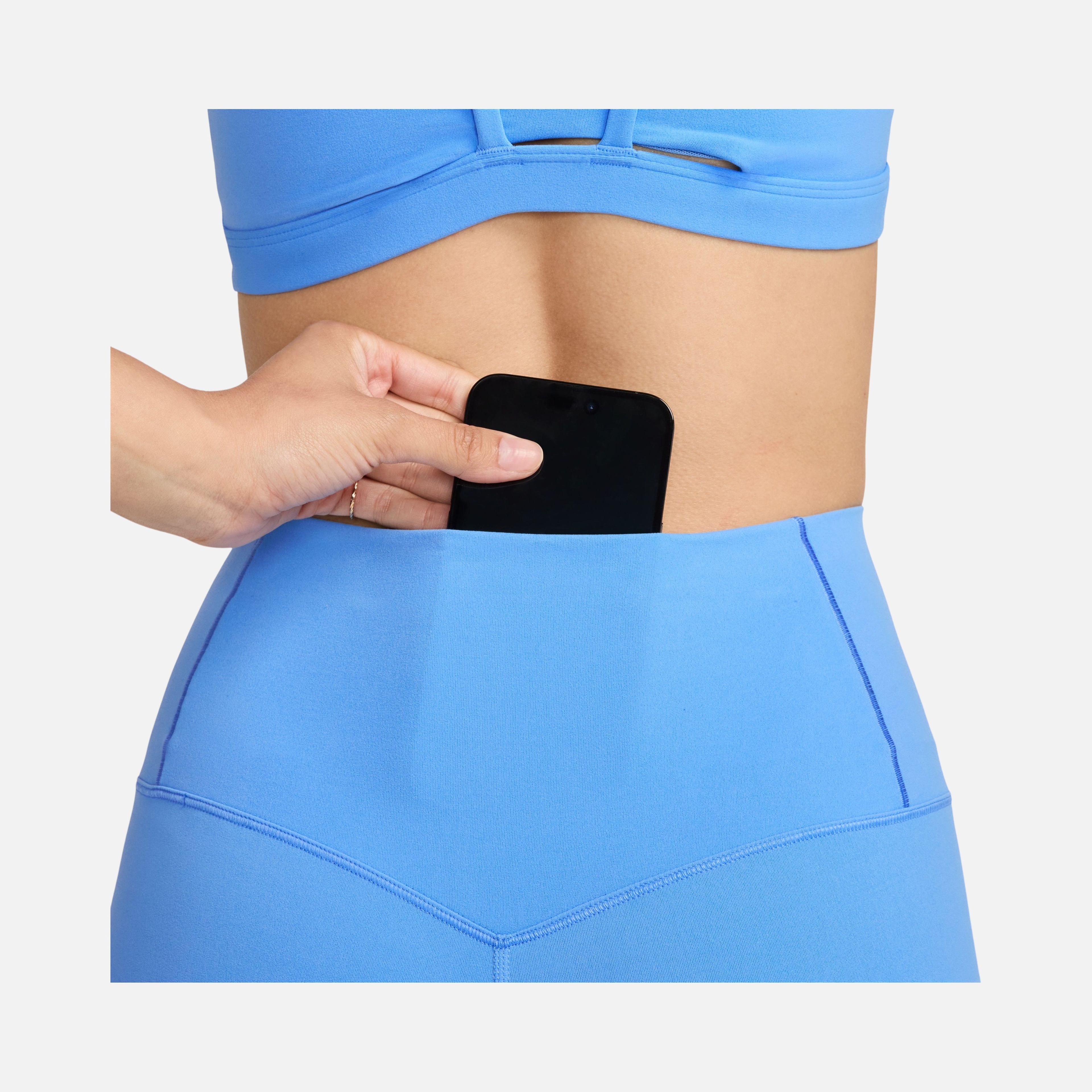 Nike Dri-Fit Zenvy Gentle-Support InfinaSoft High-Waisted 7/8 Training Kadın Tayt