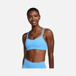 Nike Dri-Fit Alate Trace Light-Support Padded Strappy Training Kadın Bra
