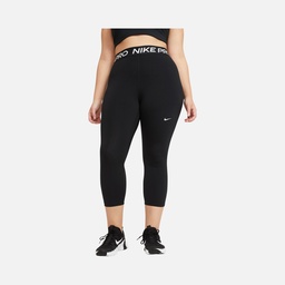 Nike Pro Mid-Rise Crop Leg Training (Plus Size) Kadın Tayt