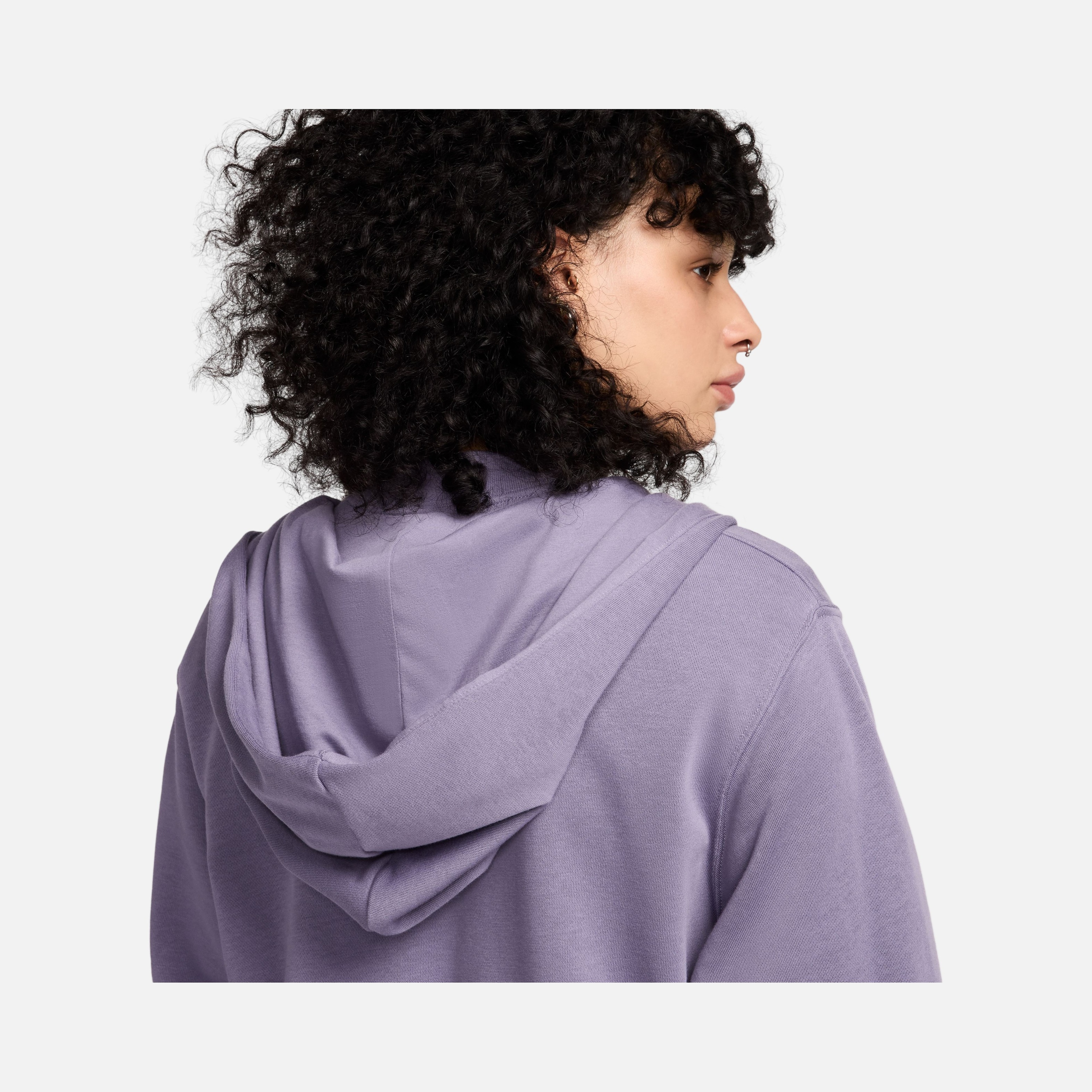 Nike Sportswear Phoenix Fleece Chill French Terry Loose Full-Zip Hoodie Kadın Sweatshirt