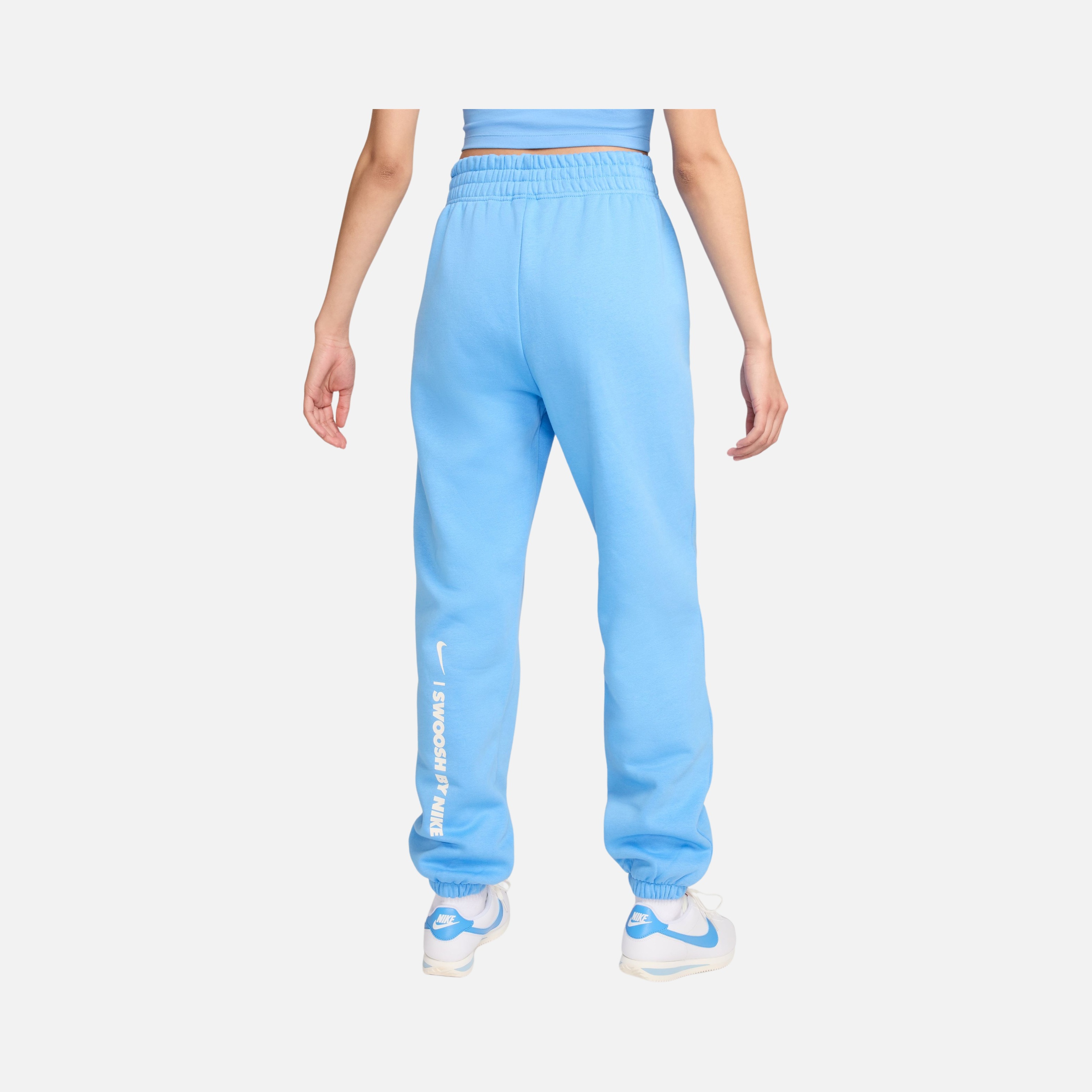 Nike Sportswear Loose Fleece ''Swoosh By Nike Graphic'' Kadın Eşofman Altı