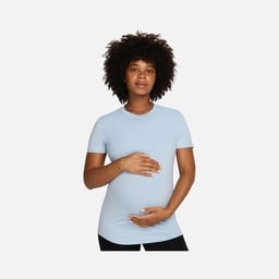 Nike One Dri-Fit Slim-Fit Training Short-Sleeve (Maternity) Kadın Tişört