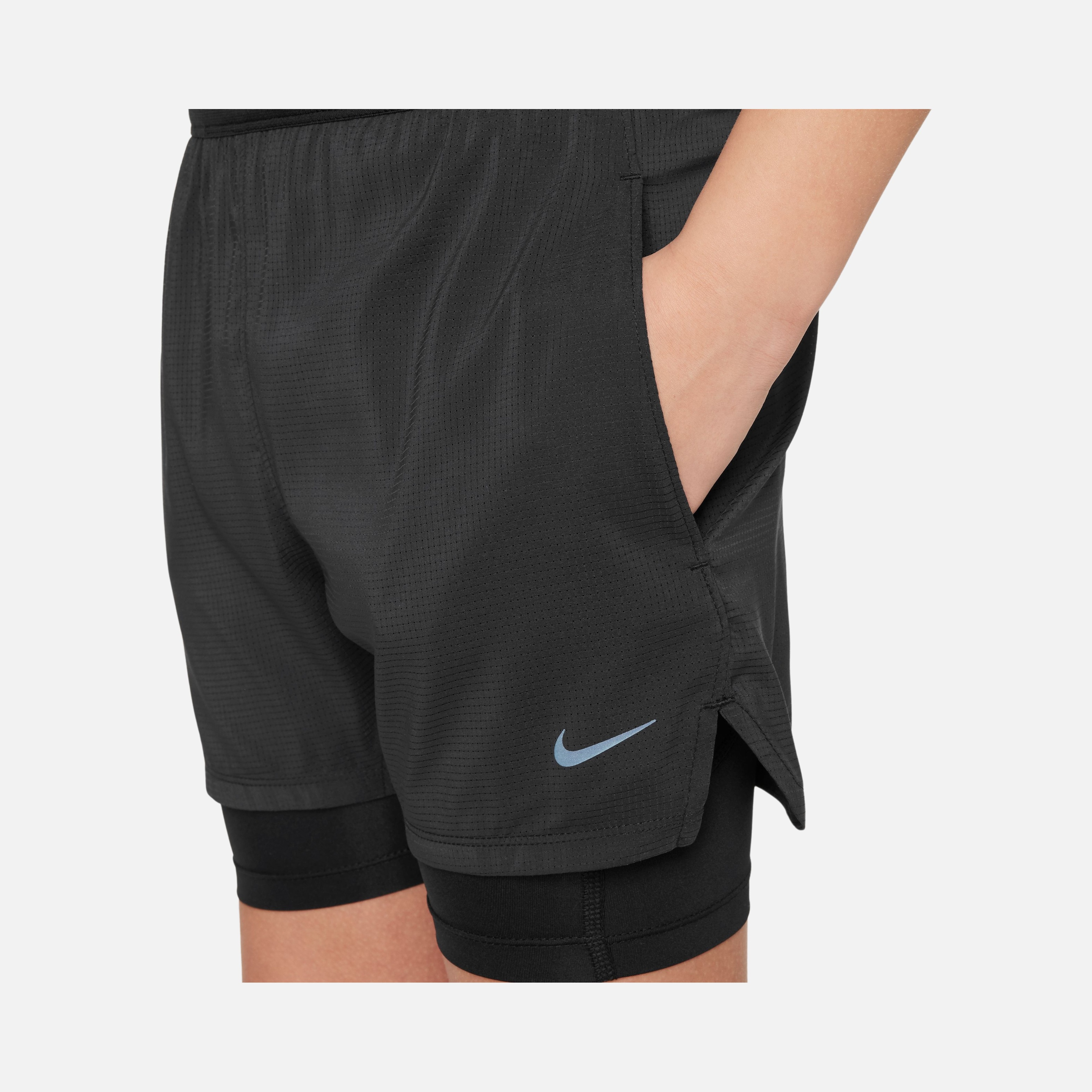 Nike Dri-Fit ADV Woven 2-in-1 Multidirectional Tech Training Çocuk Şort