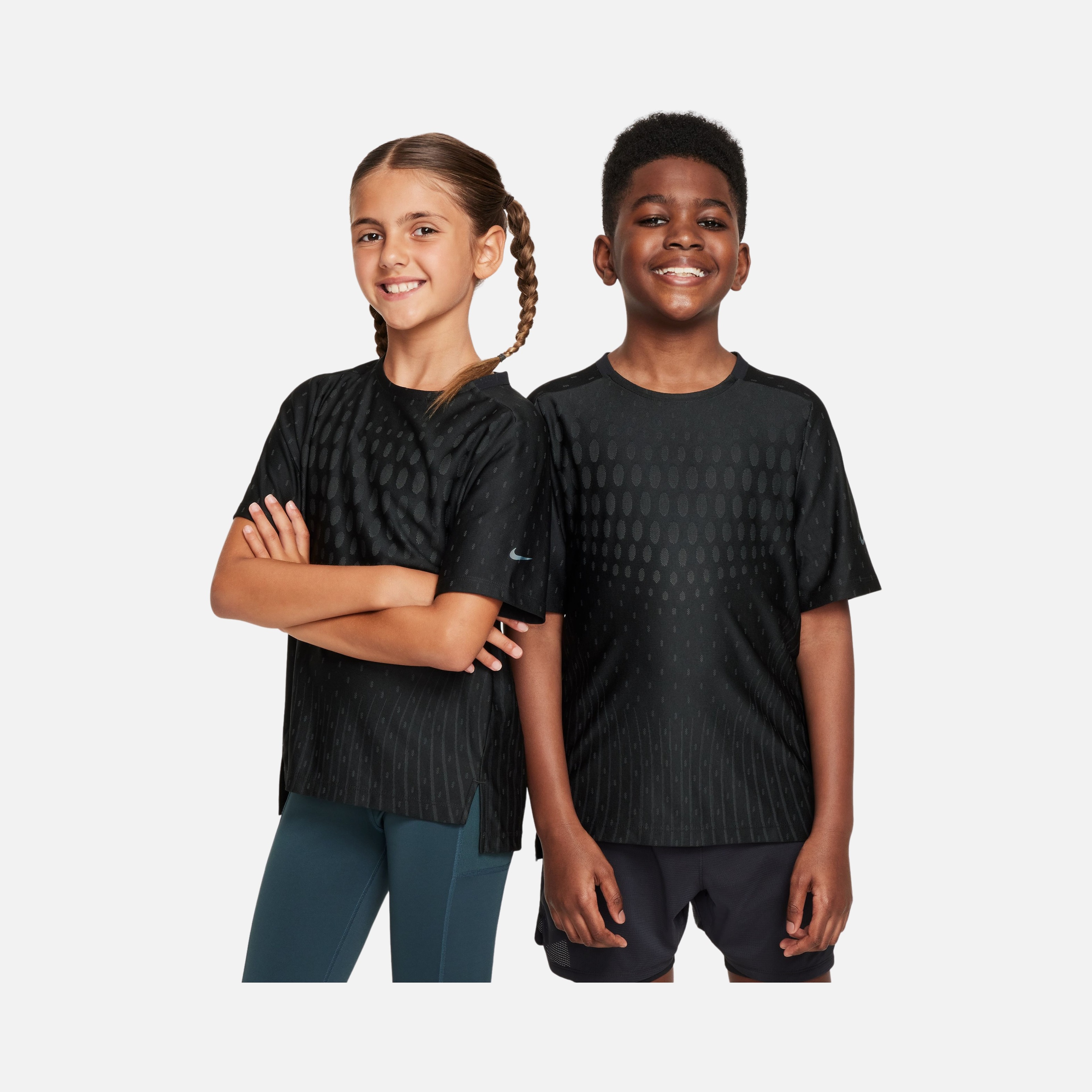 Nike Dri-Fit ADV Woven Multidirectional Tech Training Short-Sleeve Çocuk Tişört