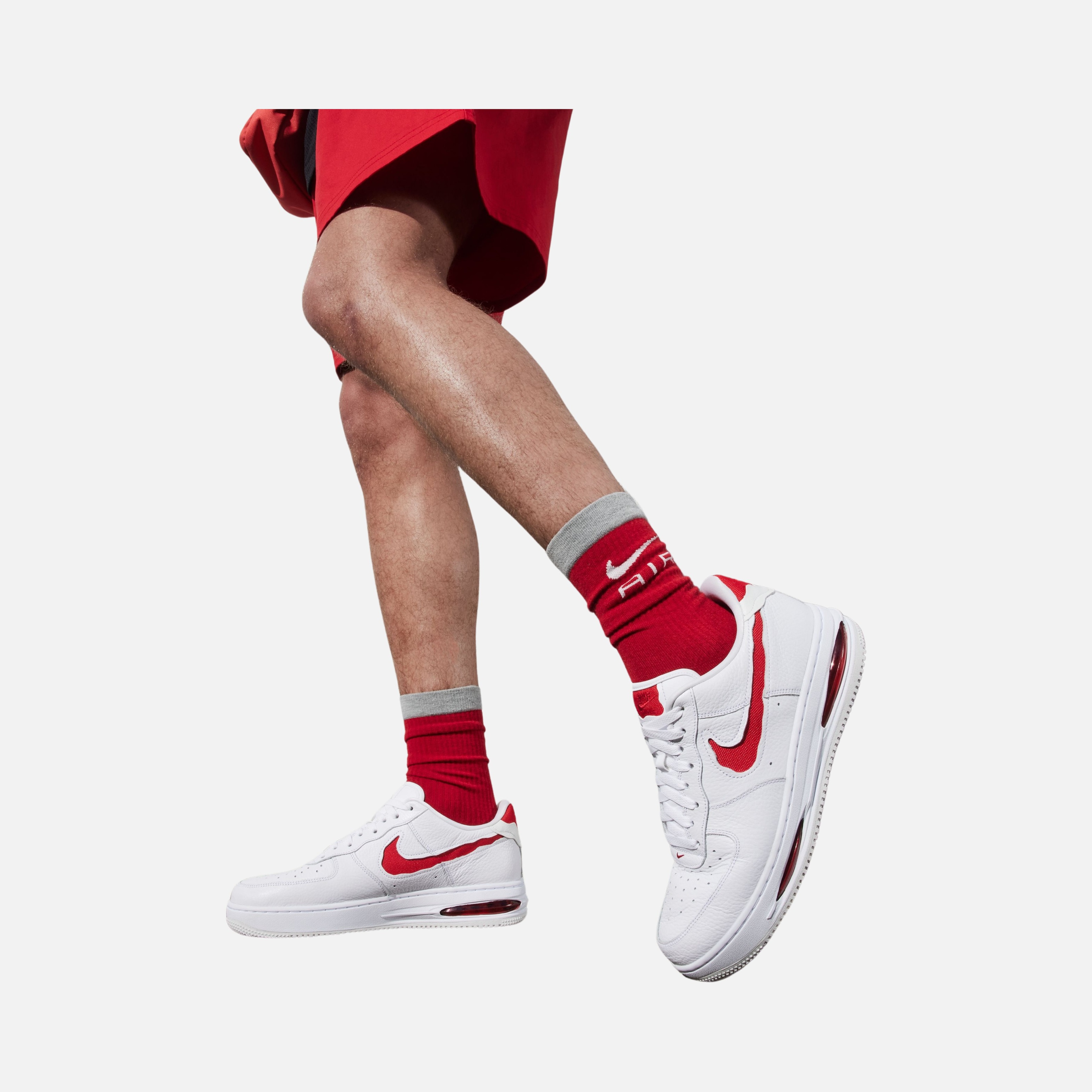 Nike Air Force 1 Low EVO ''Fabric Swoosh Logo Details'' Erkek Spor Ayakkabı