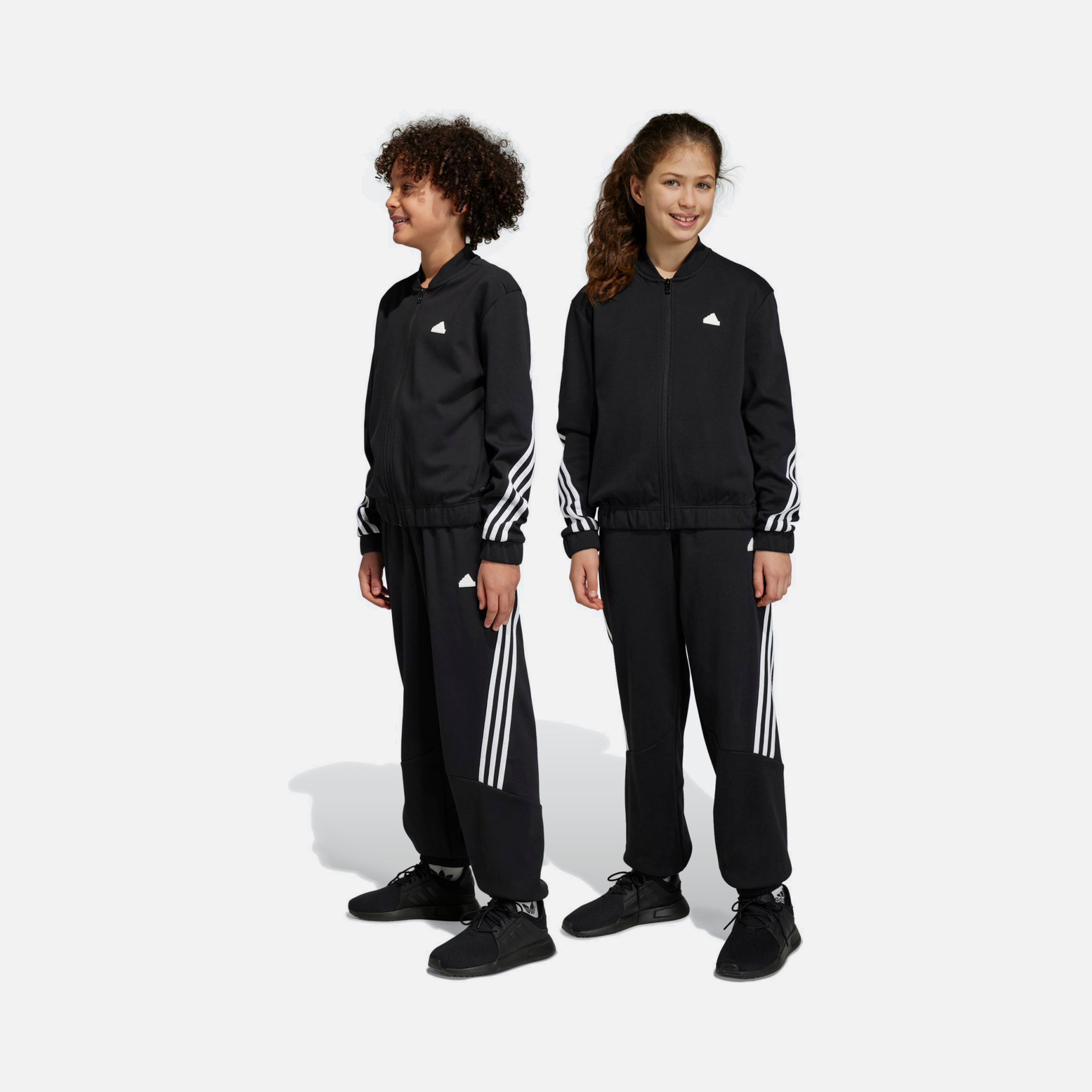 ◯YOUNG AMERICA adidas Future Icons 3-Stripes Full-Zip Çocuk Eşofman Takımı | Barçın