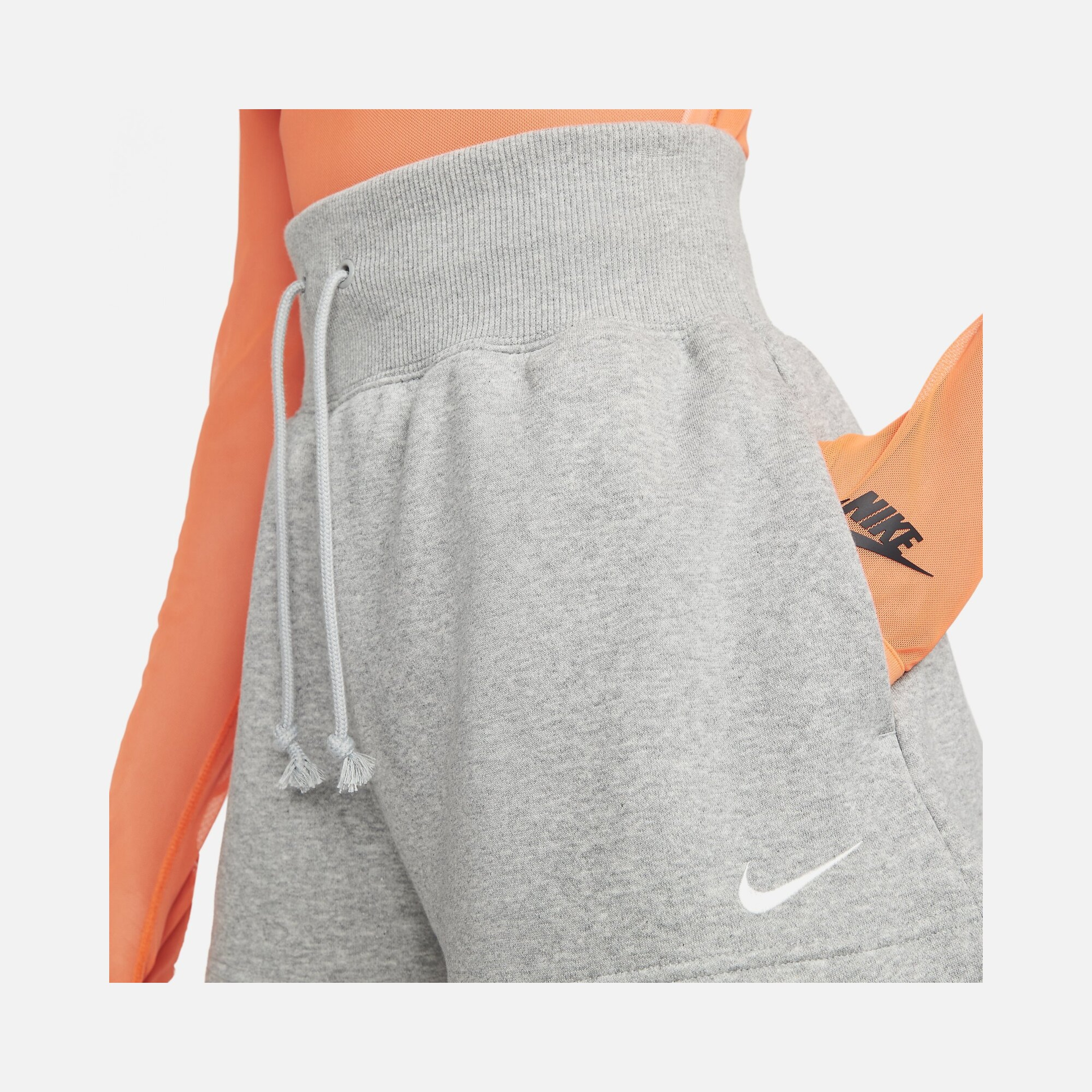 Nike Sportswear Phoenix Fleece High-Waisted Kadın Şort