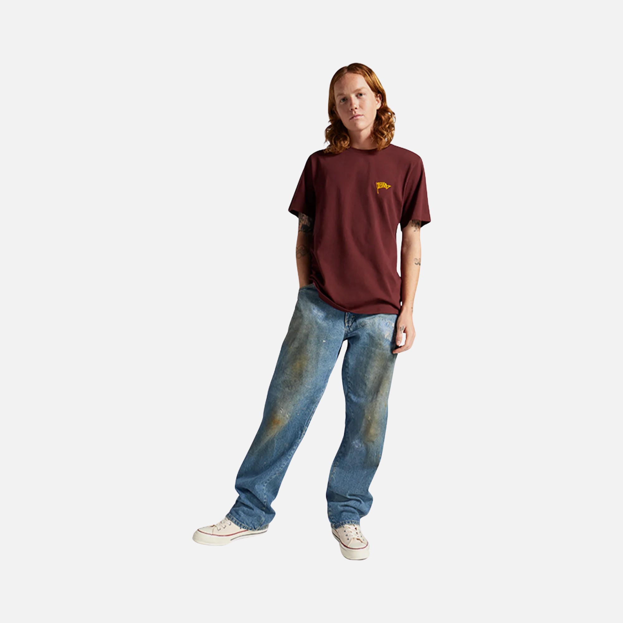 Converse Sportswear Retro Flag Short-Sleeve Erkek Tişört