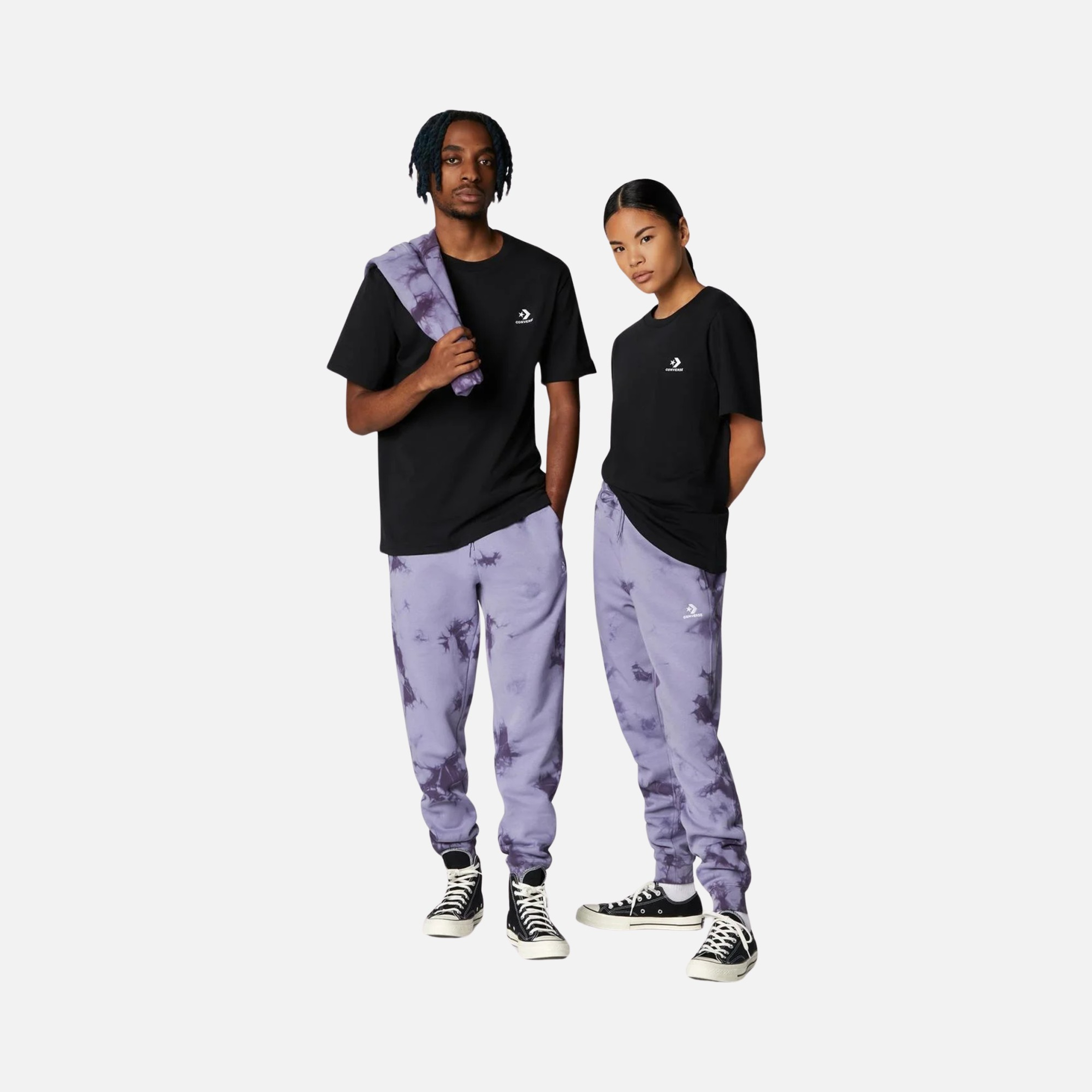 Converse Go To Embroidered Star Chevron Standard Fit Short-Sleeve Unisex Tişört