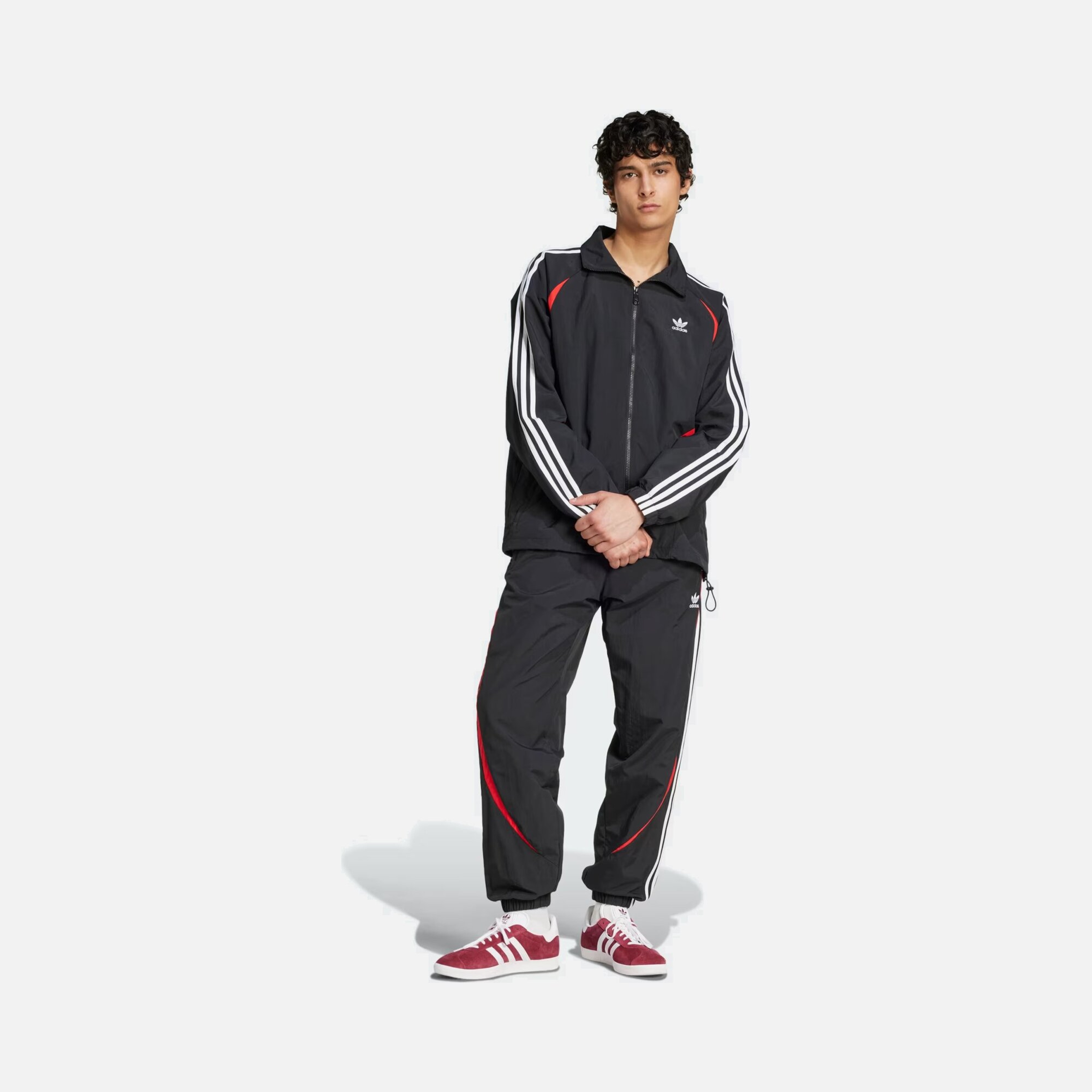 adidas Sportswear Archive Track 3-Stripes Full-Zip Erkek Sweatshirt