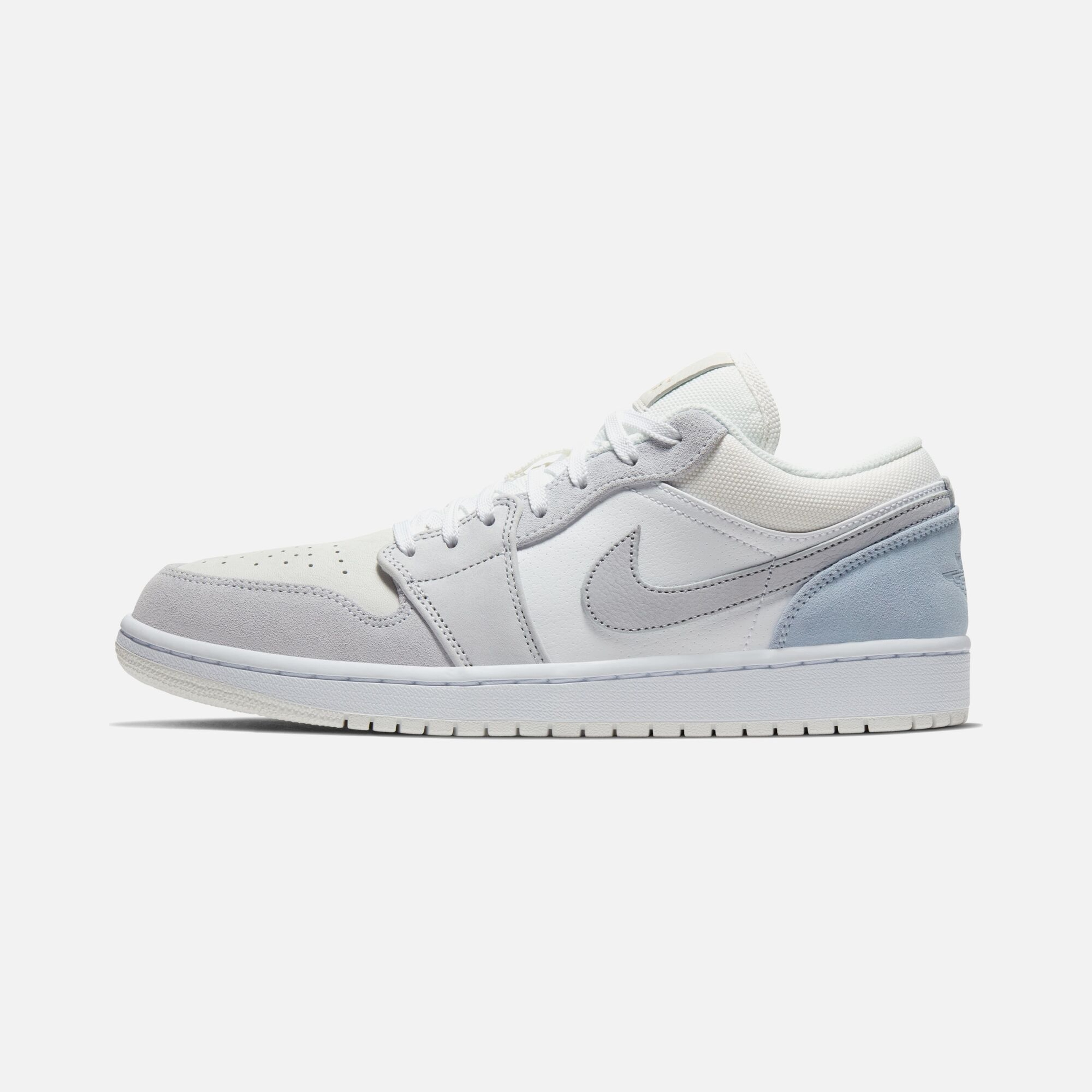Nike Air Jordan 1 Low ''Leather and Suede Upper'' Erkek Spor Ayakkabı