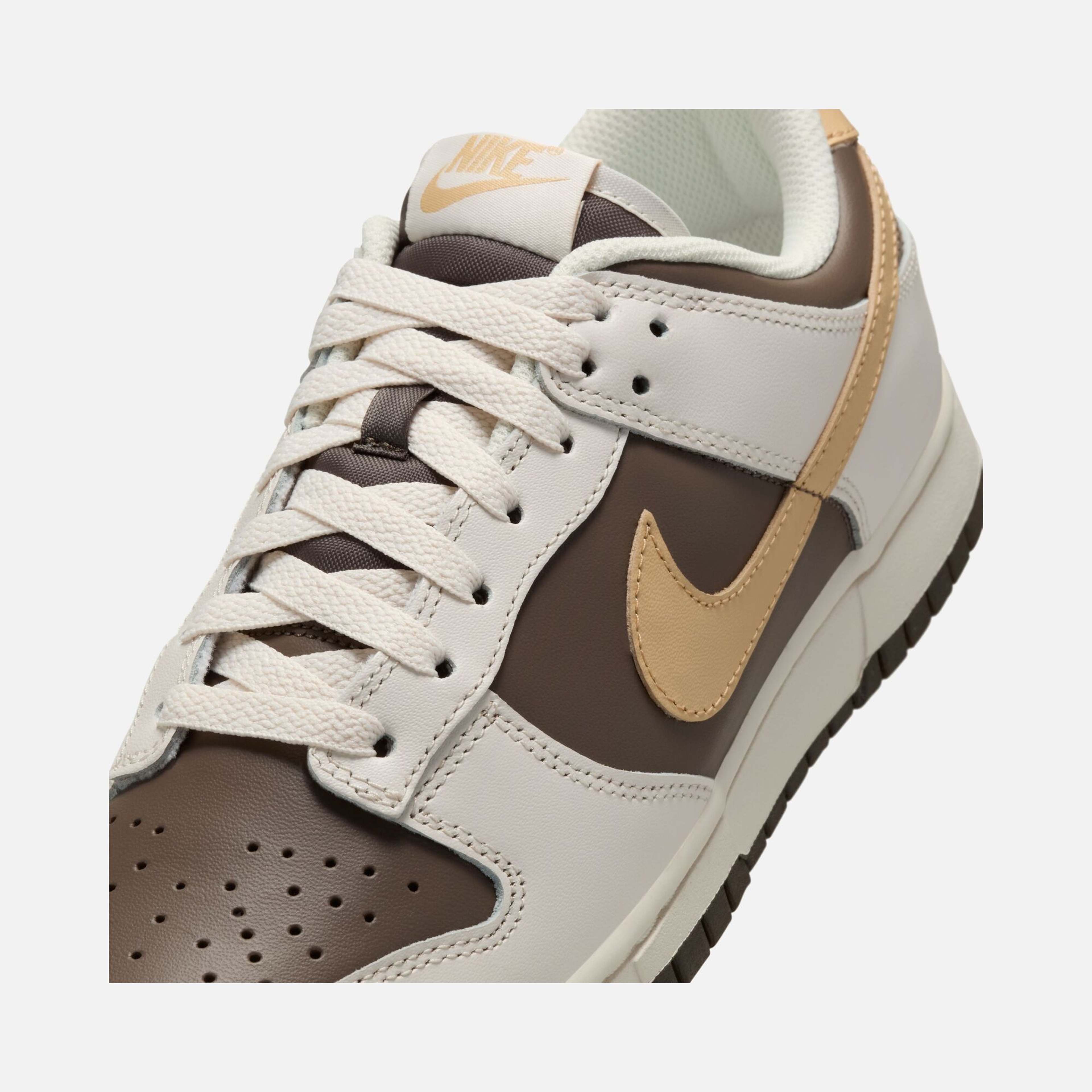 Nike SB Dunk Low ホワイト/グレー/ブラウン Nike Dunk Low Next Nature Erkek Spor Ayakkabı | Barçın