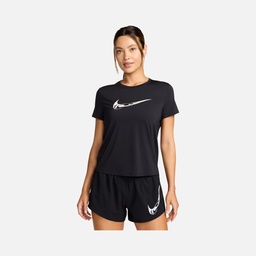 Nike Dri-Fit One Swoosh Graphic Running FW24 Short-Sleeve Kadın Tişört