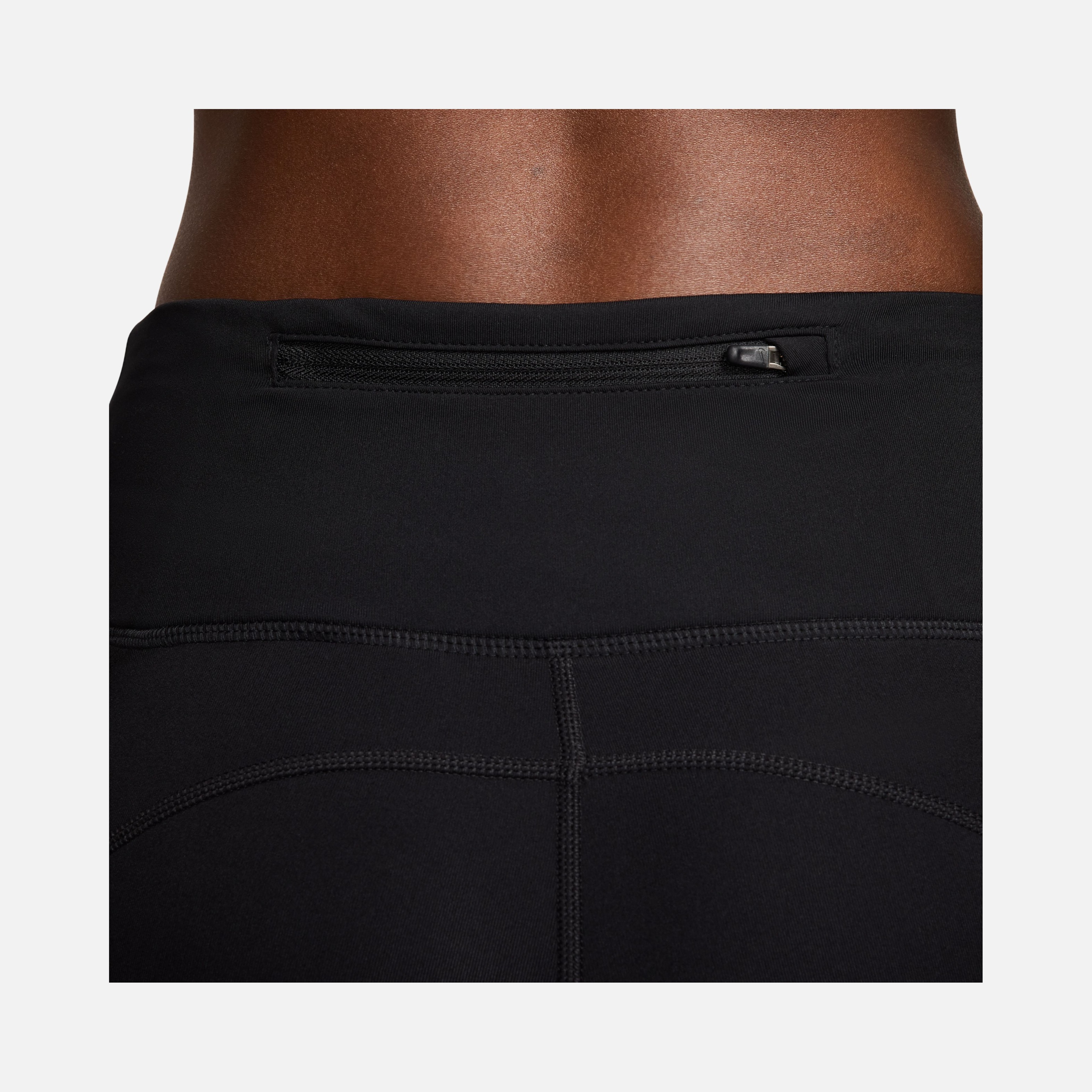 Nike Dri-Fit Fast Swoosh Mid-Rise 7/8 Running Kadın Tayt