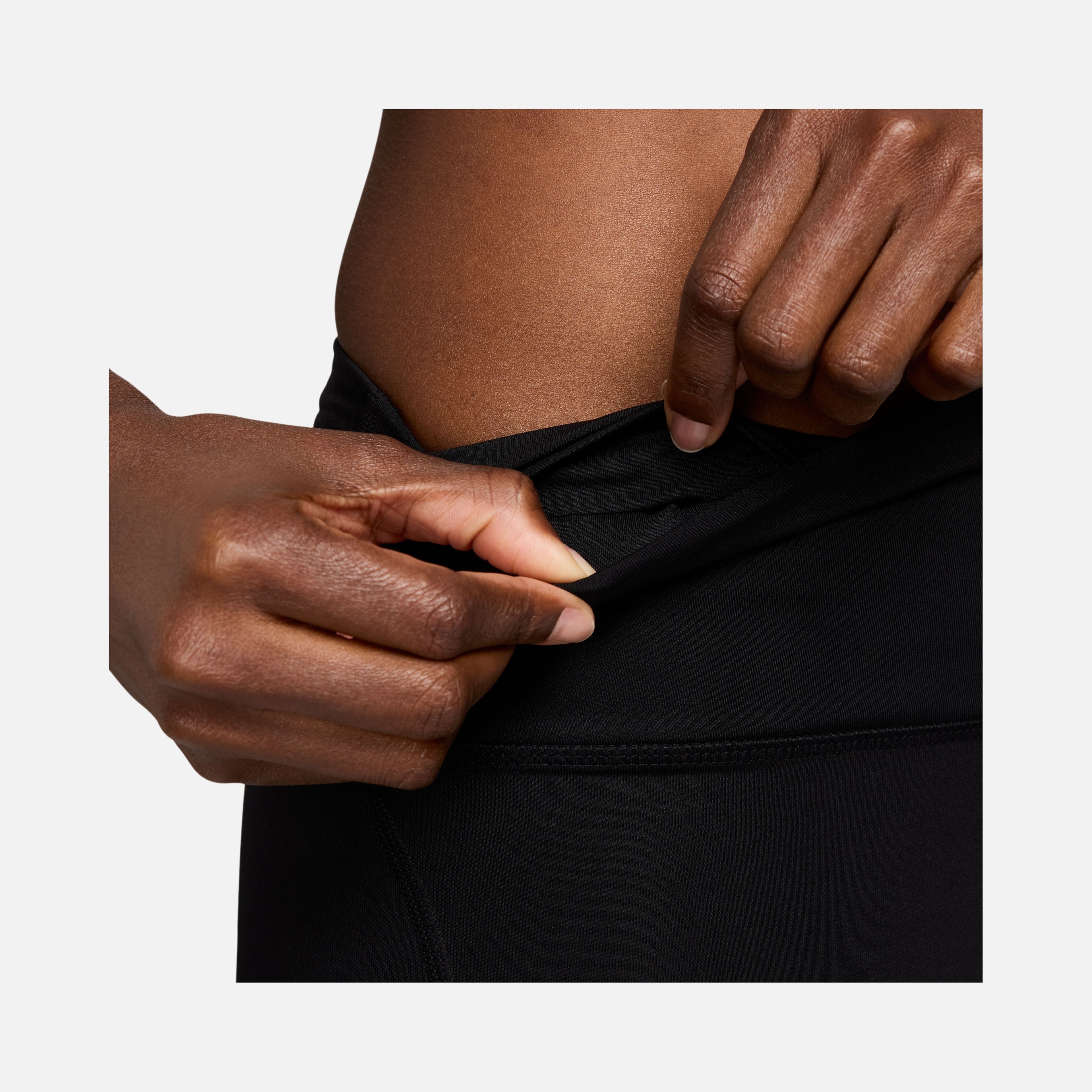 Nike Dri-Fit Fast Swoosh Mid-Rise 7/8 Running Kadın Tayt