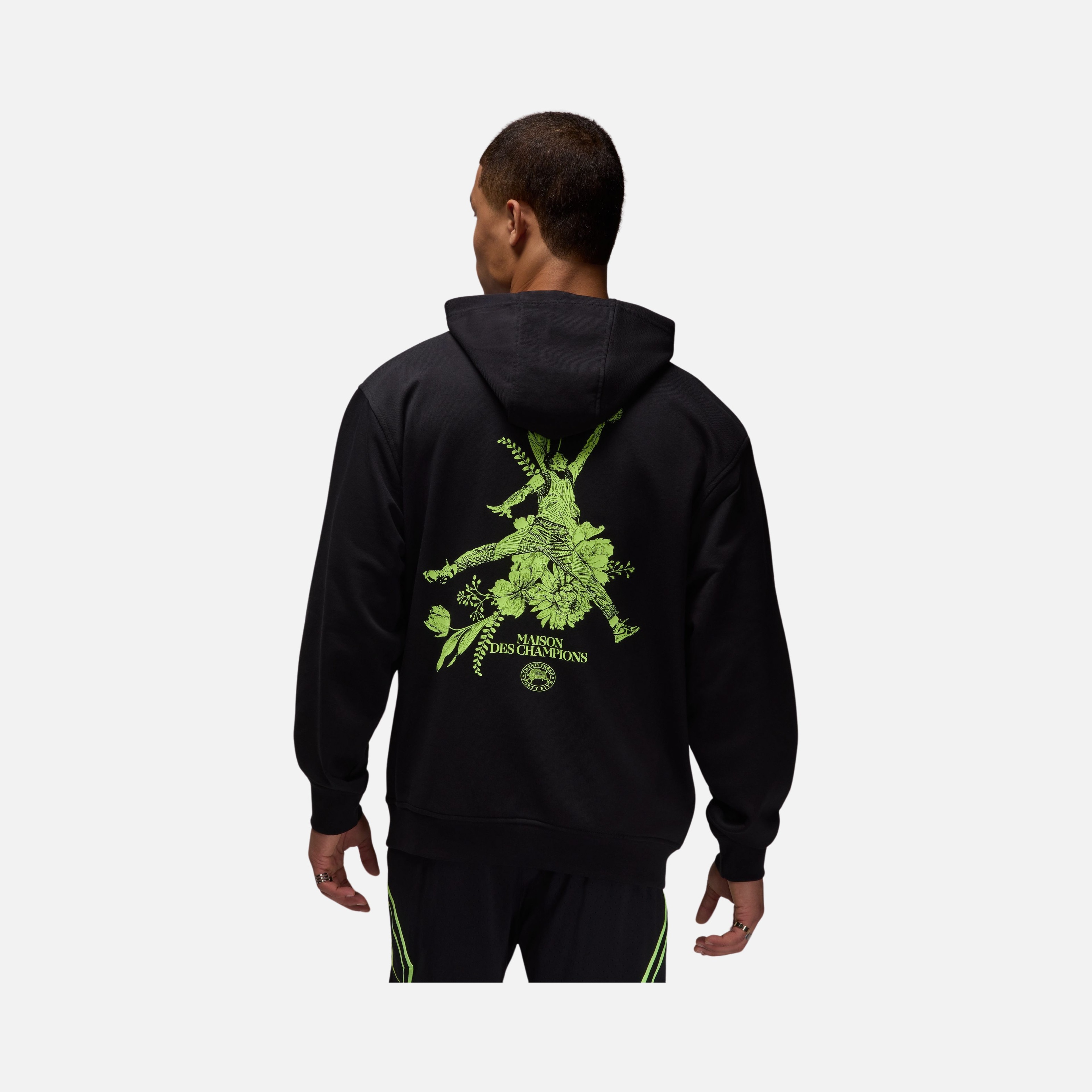 Nike Jordan Sport Dri-Fit Fleece ''Maison Des Champions'' Graphic Pullover Hoodie Erkek Sweatshirt