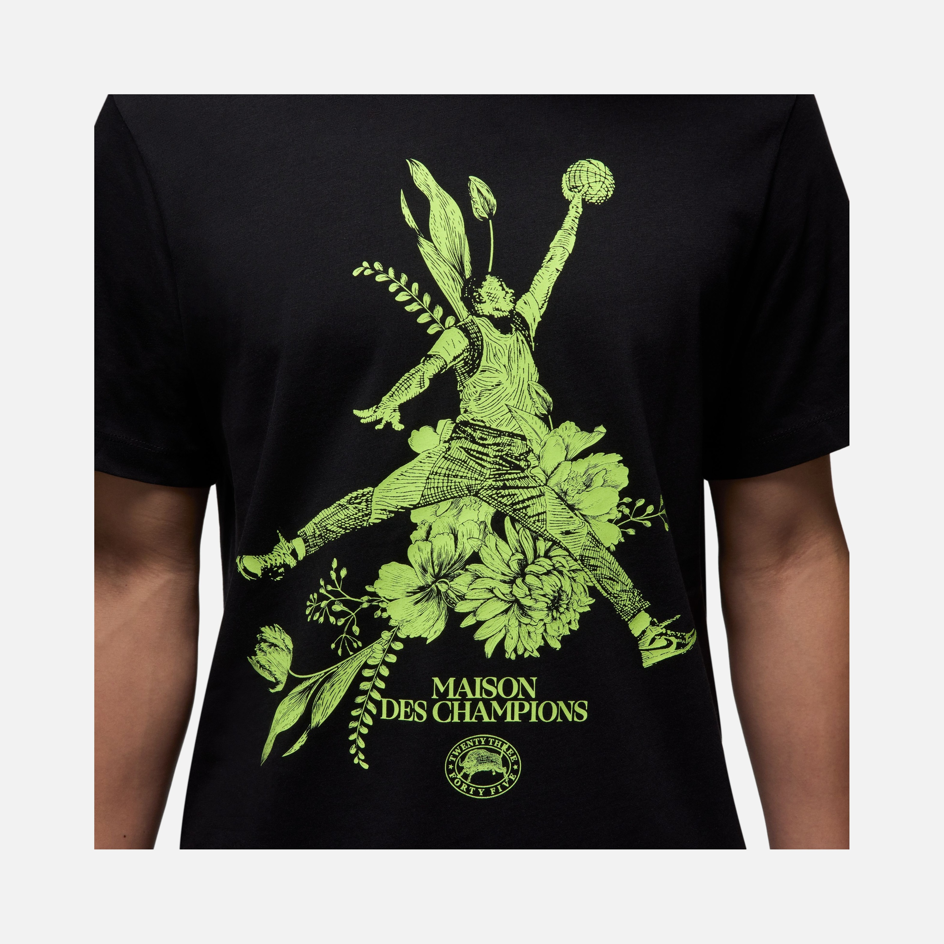 Nike Jordan Sport Dri-Fit ''Maison Des Champions'' Graphic Basketball Short-Sleeve Erkek Tişört