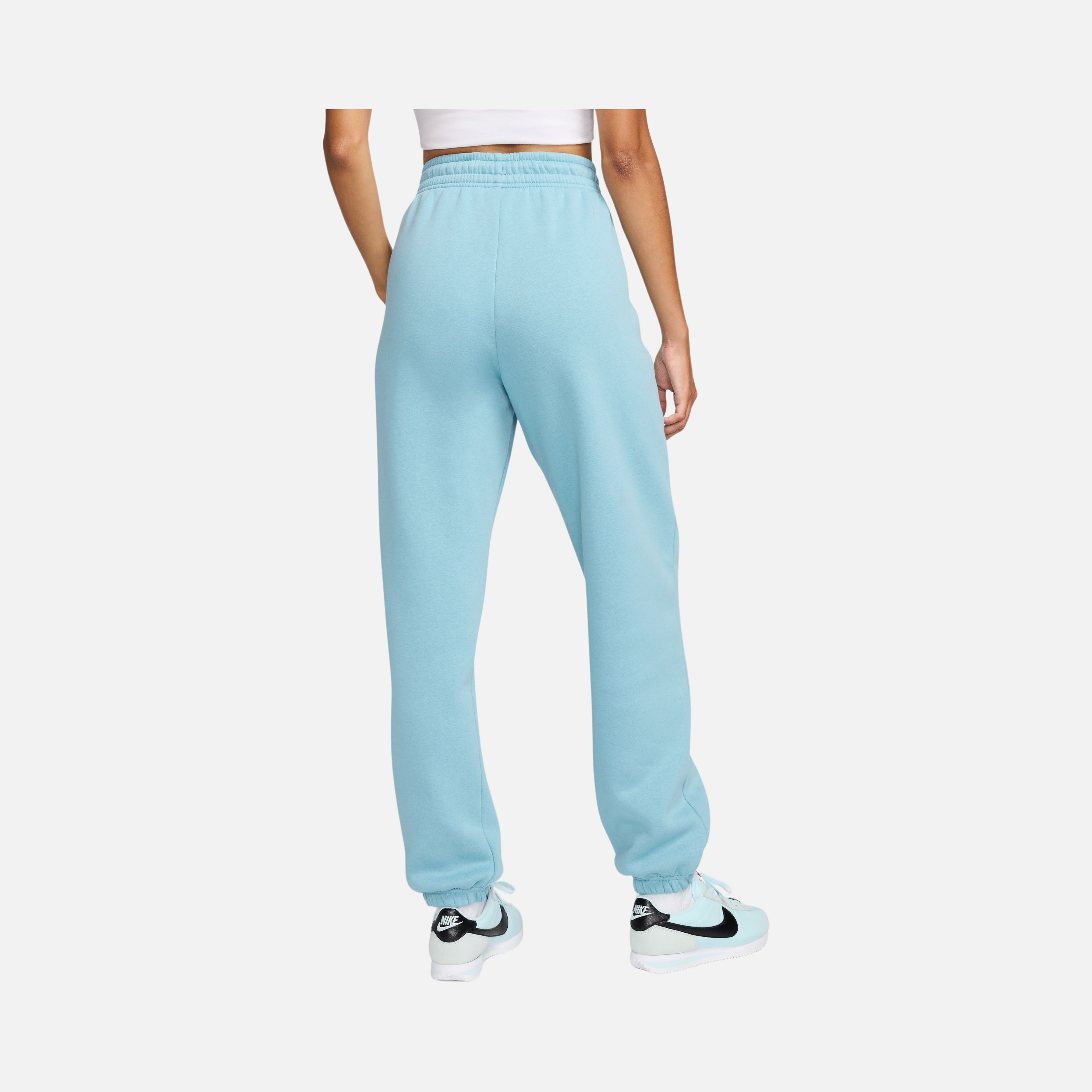 Nike Sportswear Phoenix Fleece High-Waisted Oversized Kadın Eşofman Altı