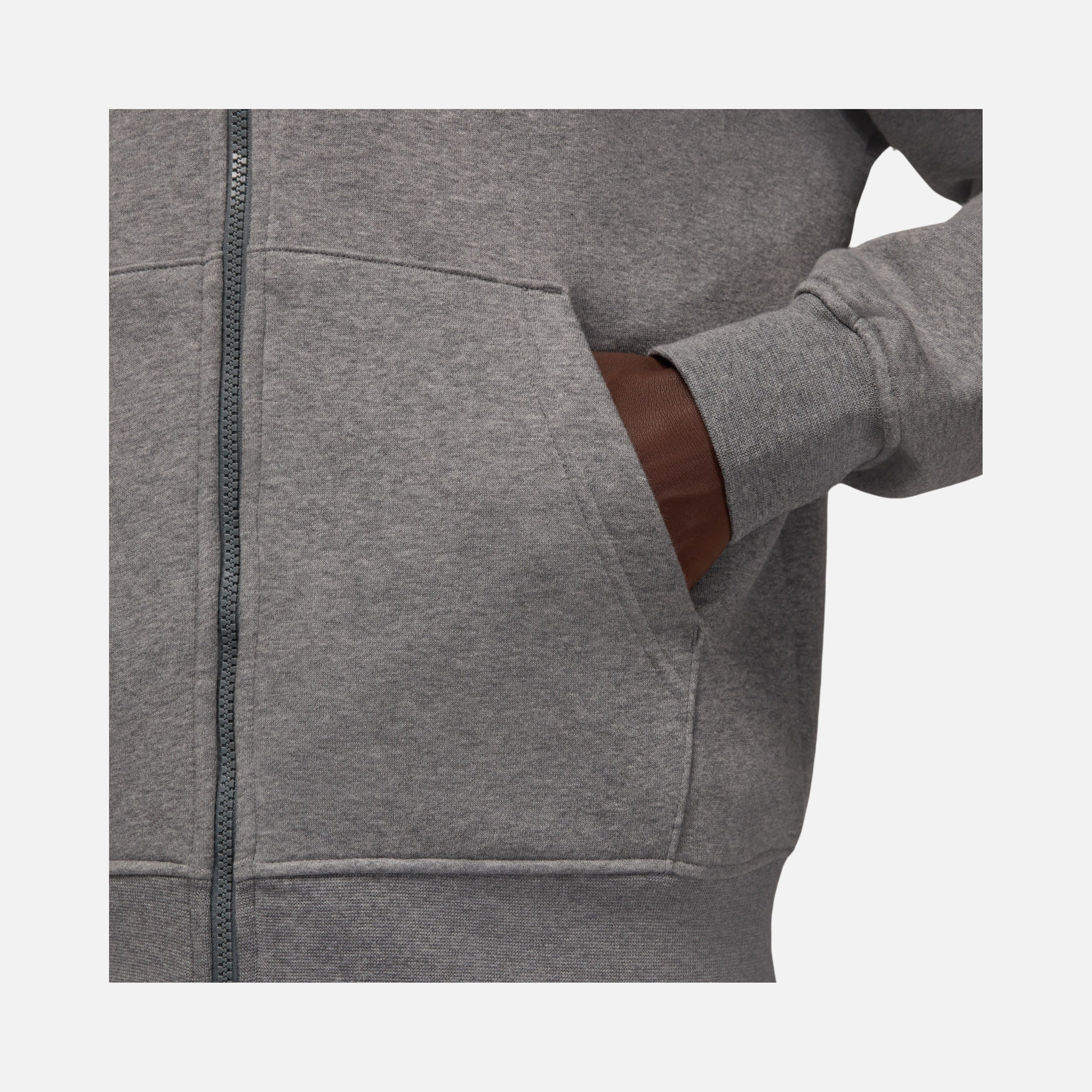 Nike Jordan Brooklyn Fleece Fz Hoodie Erkek Sweatshirt