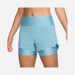 Nike Dri-Fit Swift Mid-Rise 8cm (approx.) 2-in-1 Running Kadın Şort