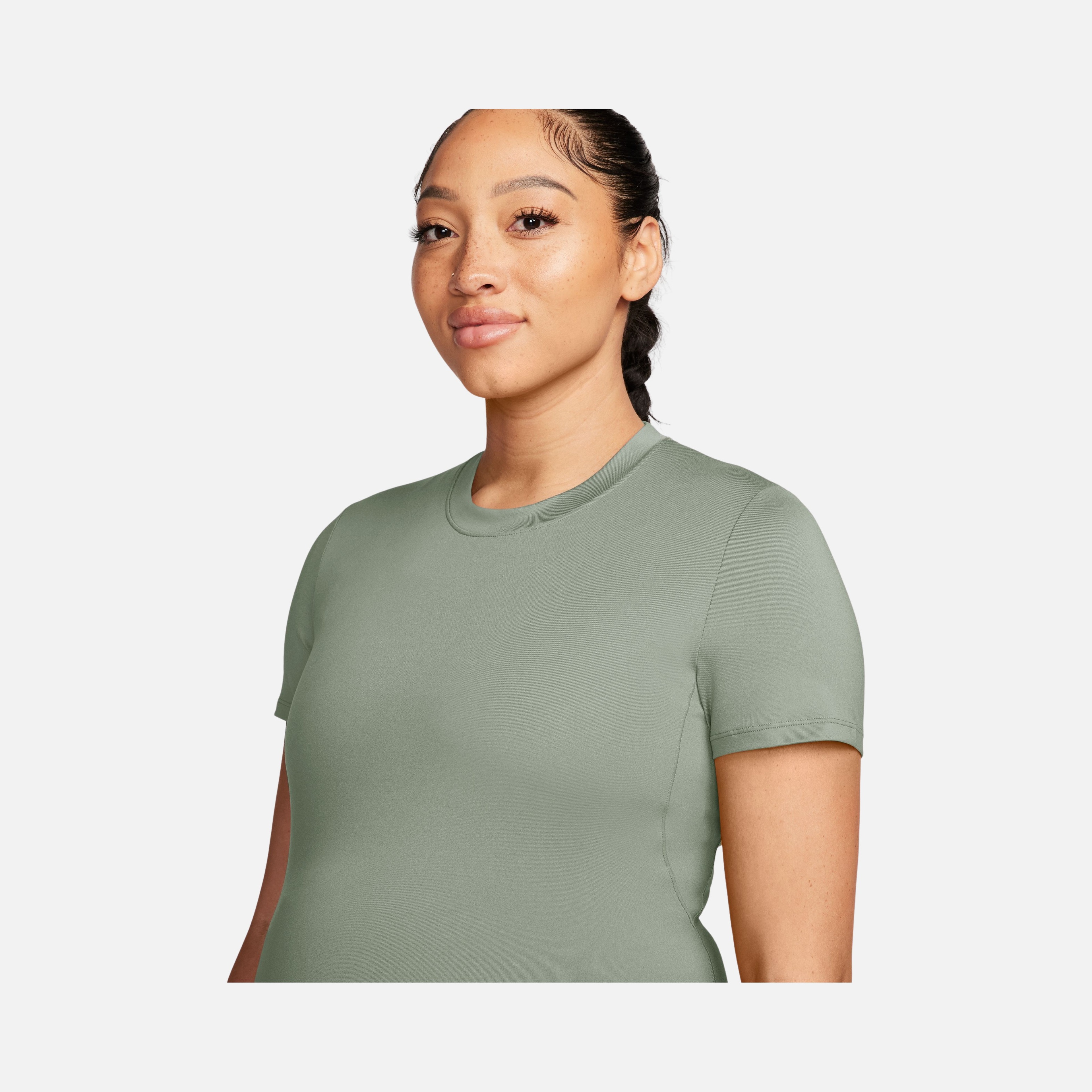 Nike One Dri-Fit Slim-Fit Training Short-Sleeve (Maternity) Kadın Tişört